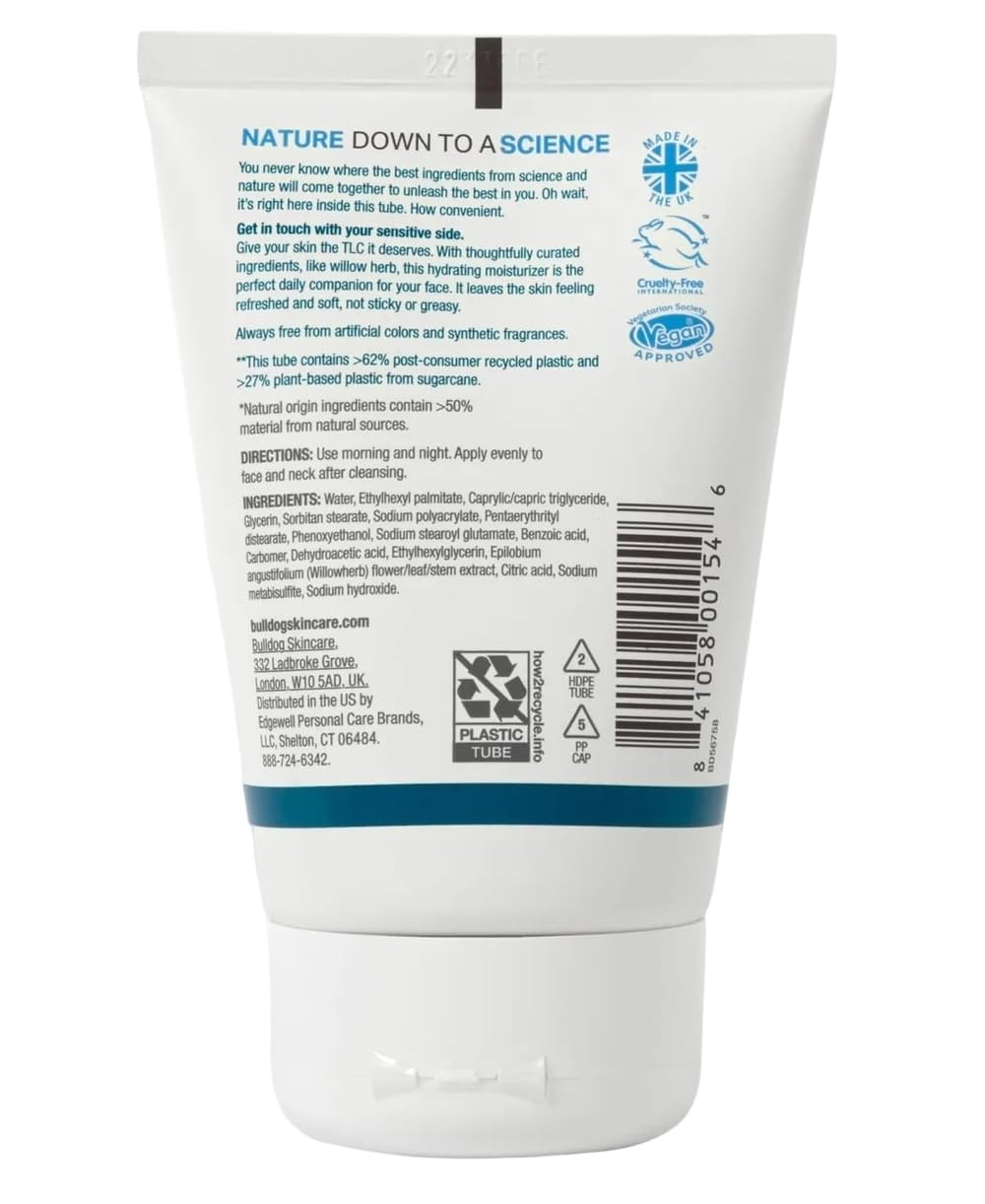 Bulldog Natural Skincare Moisturiser - Sensitive - 3.3 oz (Pack of 2) - Image 3
