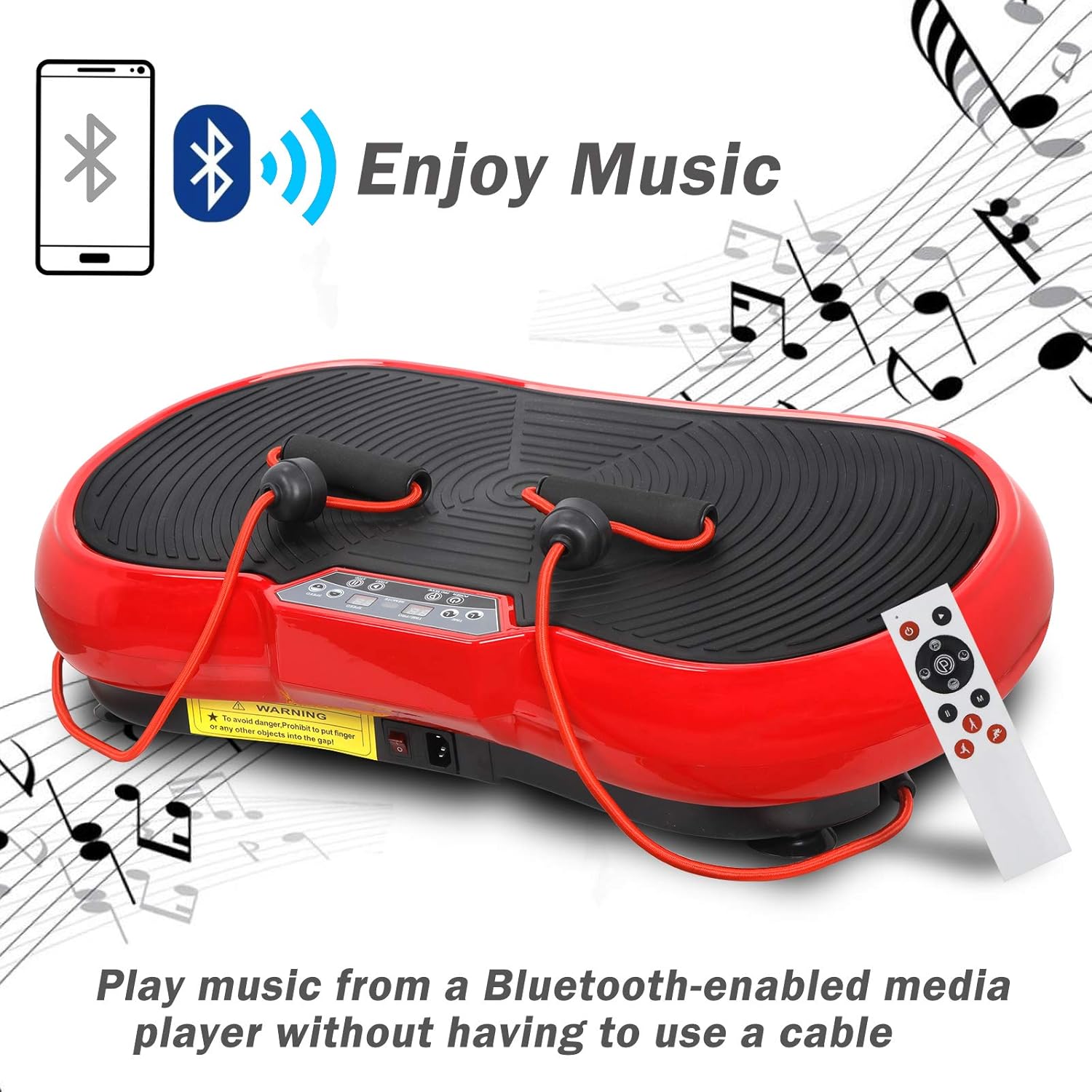 LEMY Vibration Plate Exercise Machine, Full Body Shaker with Bluetooth and Remote Control, Vibrating Plate Machine for Fitness, Training - Image 5