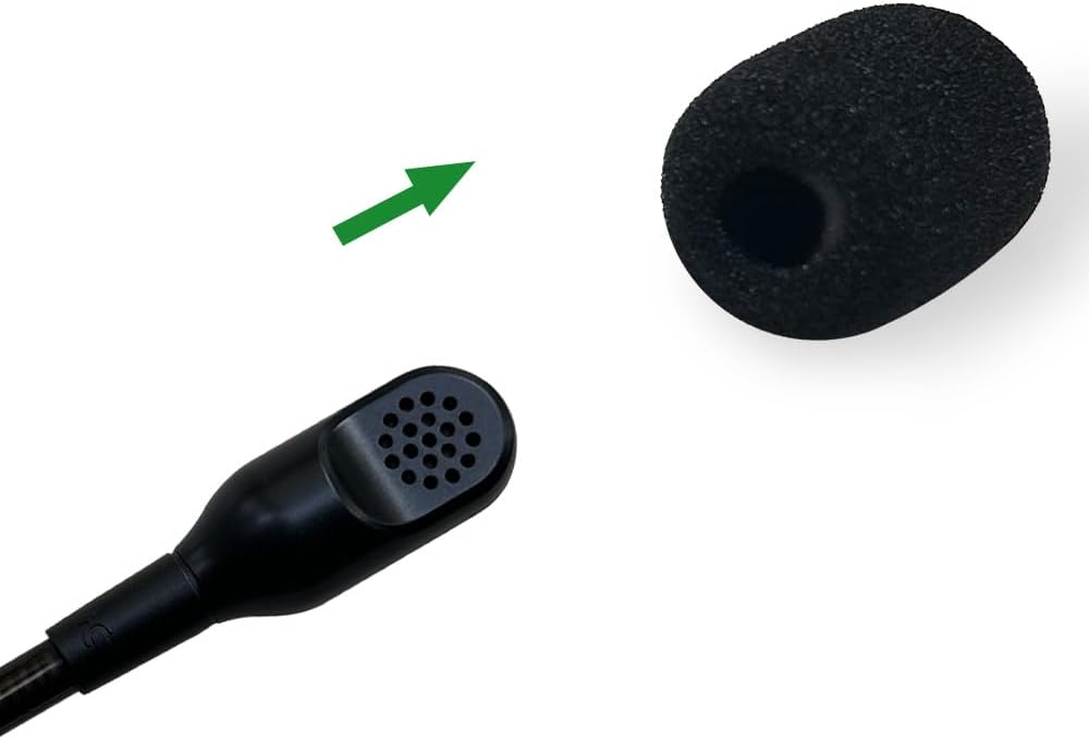 Replacement Mic Compatible with Razer BlackShark V2 / V2 Pro Headsets, Microphone Replacement Compatible with BlackShark V2 SE Headphones - Image 8