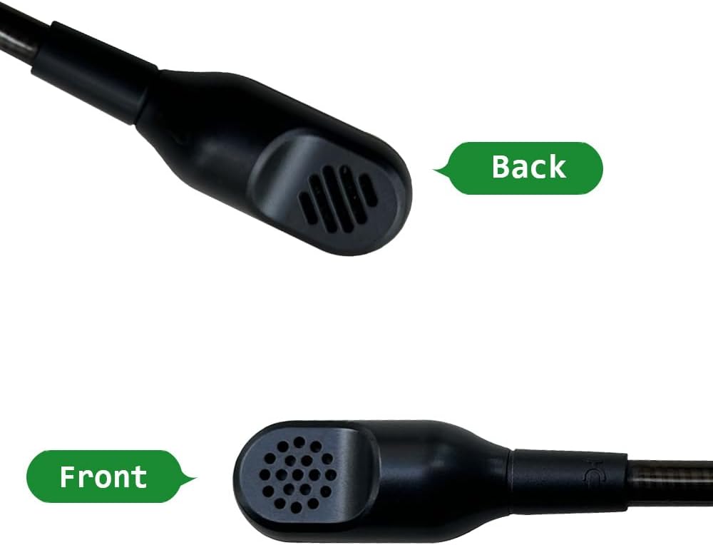 Replacement Mic Compatible with Razer BlackShark V2 / V2 Pro Headsets, Microphone Replacement Compatible with BlackShark V2 SE Headphones - Image 6