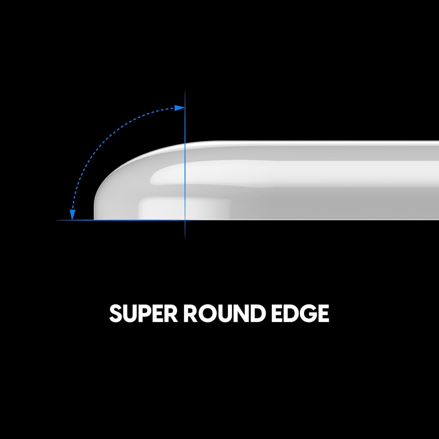 Superglide Glass Mouse Skates - Super Smooth Glide, Polished Round Edge, Super Fast Gaming Mouse Feet with Durable Sole for Razer Viper V3 Pro (Type-S, White) - Image 5