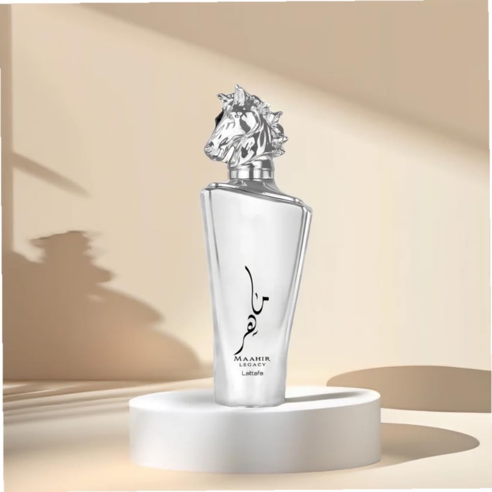 Lattafa Maahir Legacy - Aromatic Spicy, Citrus, Amber Wood - Eau de Parfum Long-Lasting Fragrance for Men, 3.40 Ounce / 100 ml - Image 6
