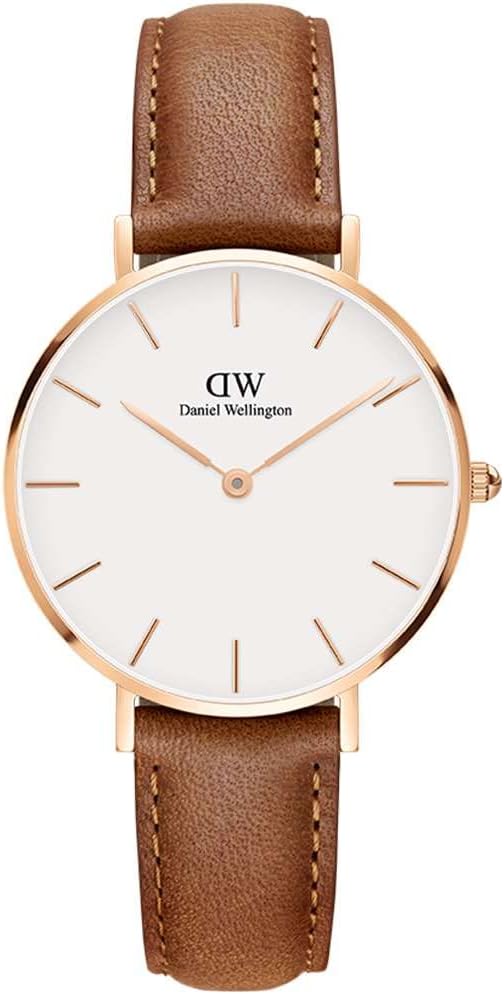 Daniel Wellington Petite Watch Rose Gold Leather - Image 2