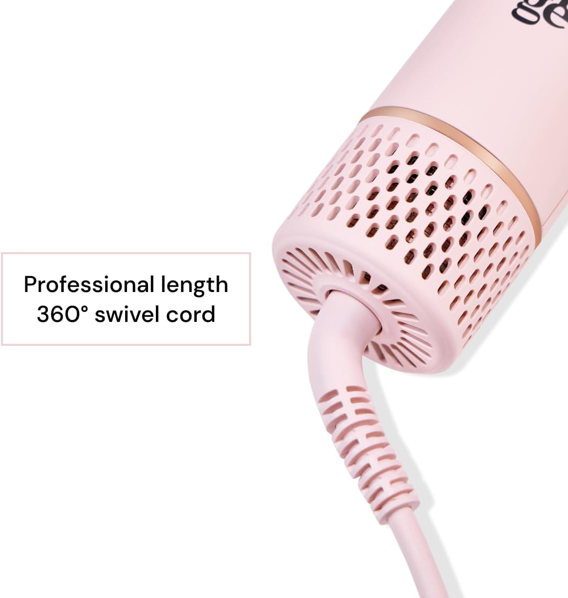 L'ANGE HAIR AIRess 2-in-1 Straightening Blow Dryer Brush | Combines Hair Straightening and Blow Drying Power (Blush) - Image 6