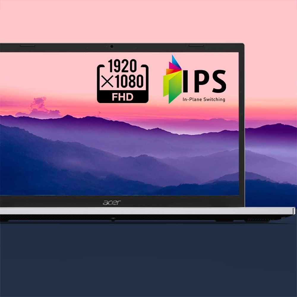 Acer Aspire 3 A315-24P-R7VH Slim Laptop | 15.6" Full HD IPS Display | AMD Ryzen 3 7320U Quad-Core Processor | AMD Radeon Graphics | 8GB LPDDR5 | 128GB NVMe SSD | Wi-Fi 6 | Windows 11 Home in S Mode - Image 4