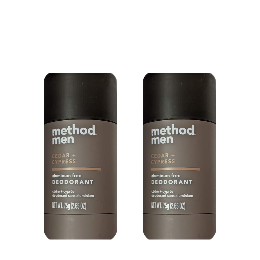Method Men Aluminum Free Deodorant, Cedar & Cypress, 2.65 OZ. (2 Pack) - Image 3