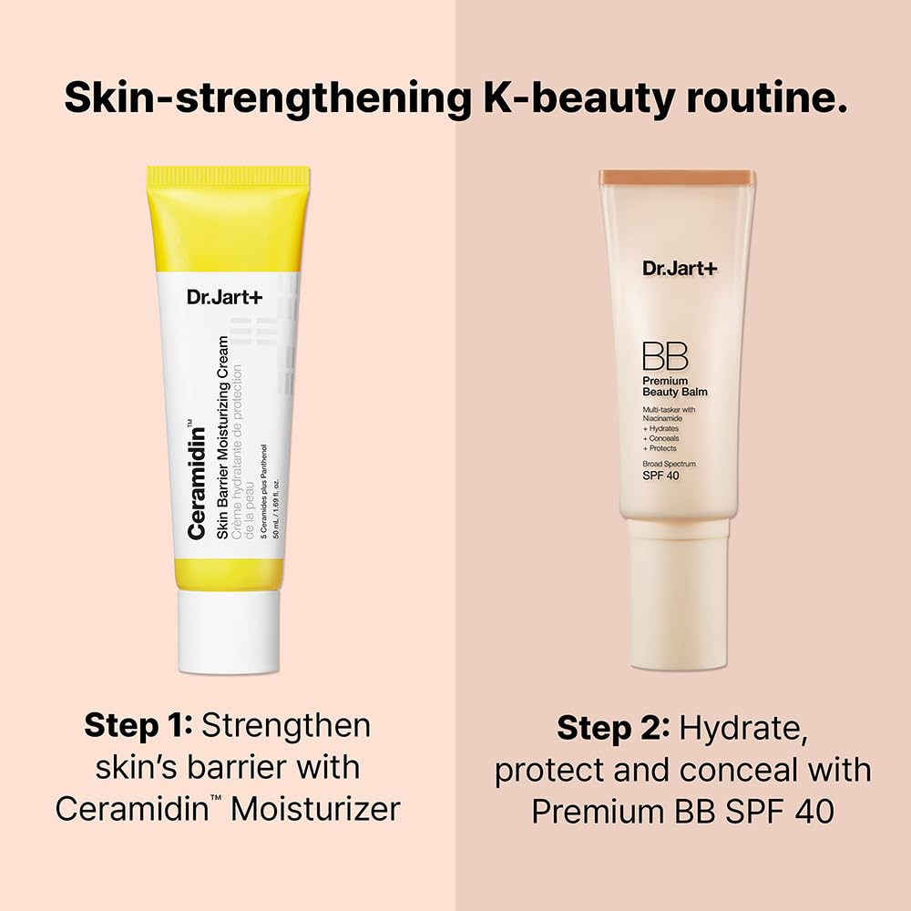 Dr.Jart+ Premium BB Tinted Moisturizer with SPF 40 and Niacinamide | bb cream | Korean Skin Care - Image 8