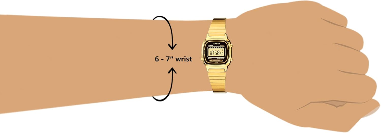 Casio LF20W G-Shock Series | Unisex Digital Watch | Black | WR | 1/100 SEC Stopwatch | World Time | LED Light | Full Auto Calendar | Regular Time Keeping (HR, Min, SEC, PM, Date, Day) | 3 Year Battery - Image 9