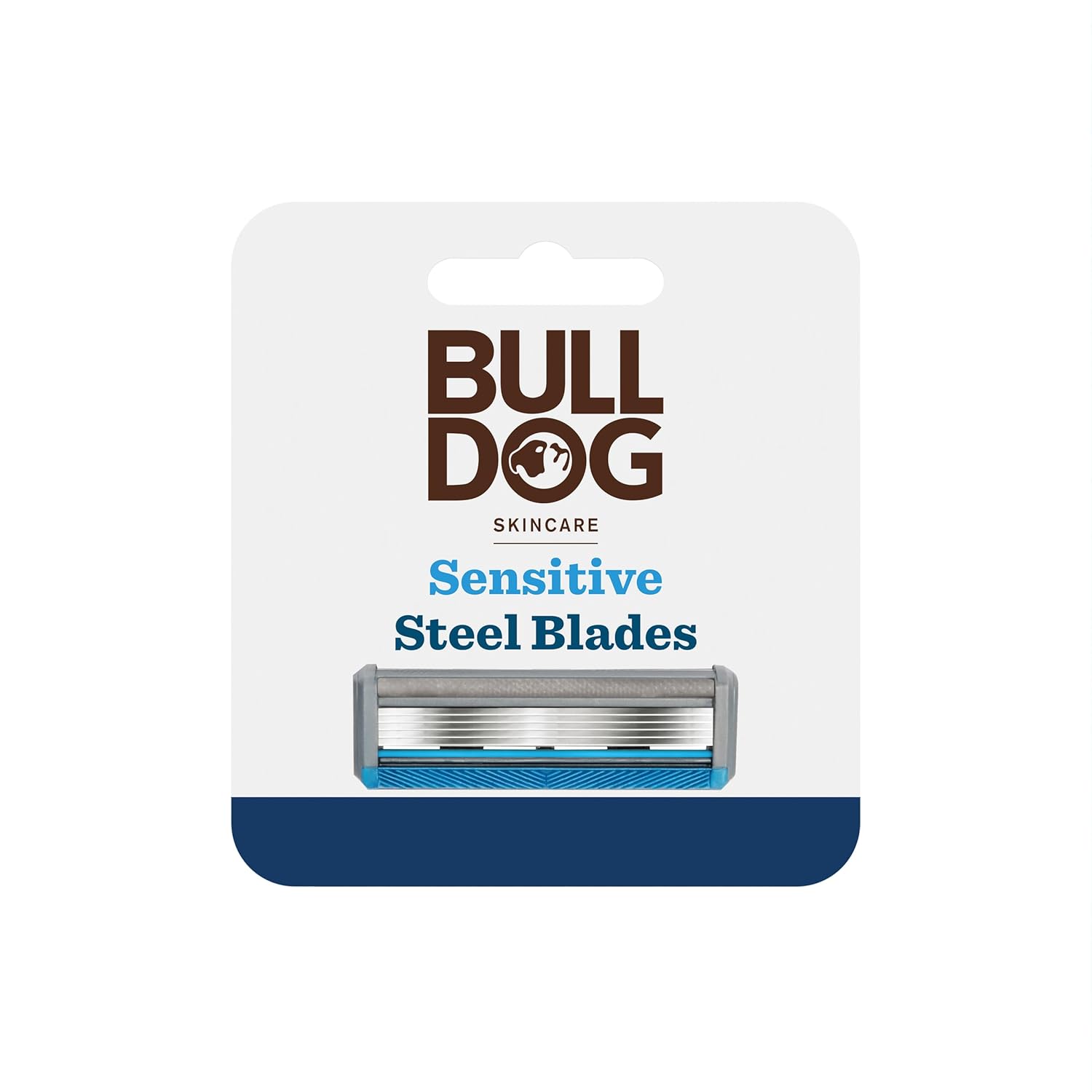 Bulldog Skincare - Sensitive Steel Blades - Men's Razor Blade Refills – Contains 4 Blade Heads - Image 2