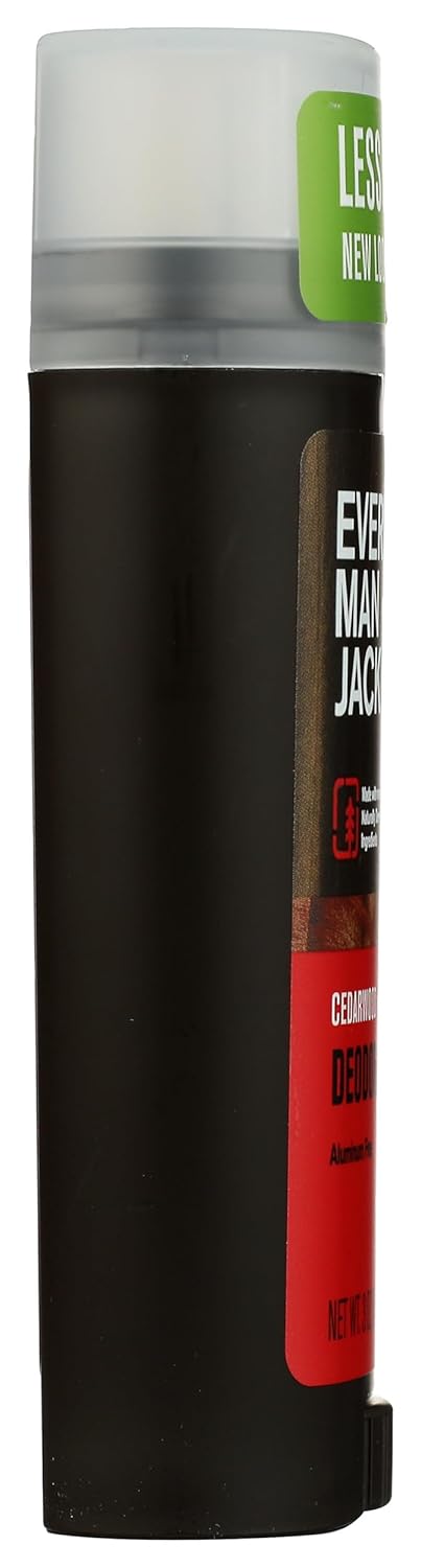 Every Man Jack Deodorant Stick Aluminum Free, Cedarwood, 3 Oz - Image 5