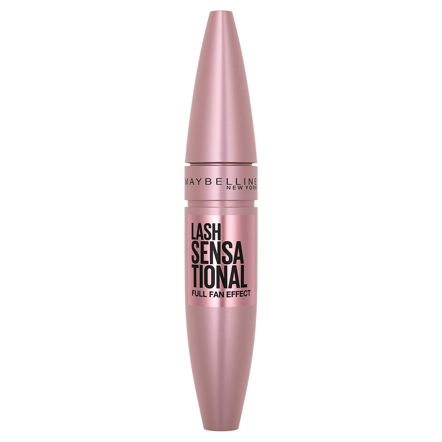 Maybelline Lash Sensational Washable Mascara, Lengthening and Volumizing for a Full Fan Effect, Blackest Black, 1 Count - Image 2