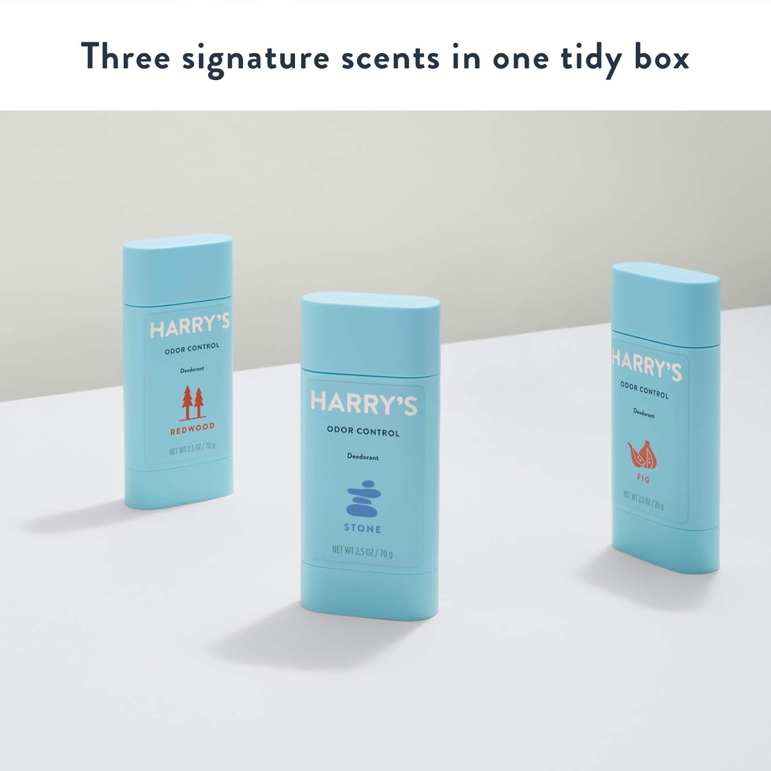 Harry's Aluminum Free Deodorant for Men - Odor Control, Stone, Fig, Redwood Scent, 2.5 Oz, 3-Pack, Men Deodorant Aluminum Free - Image 10