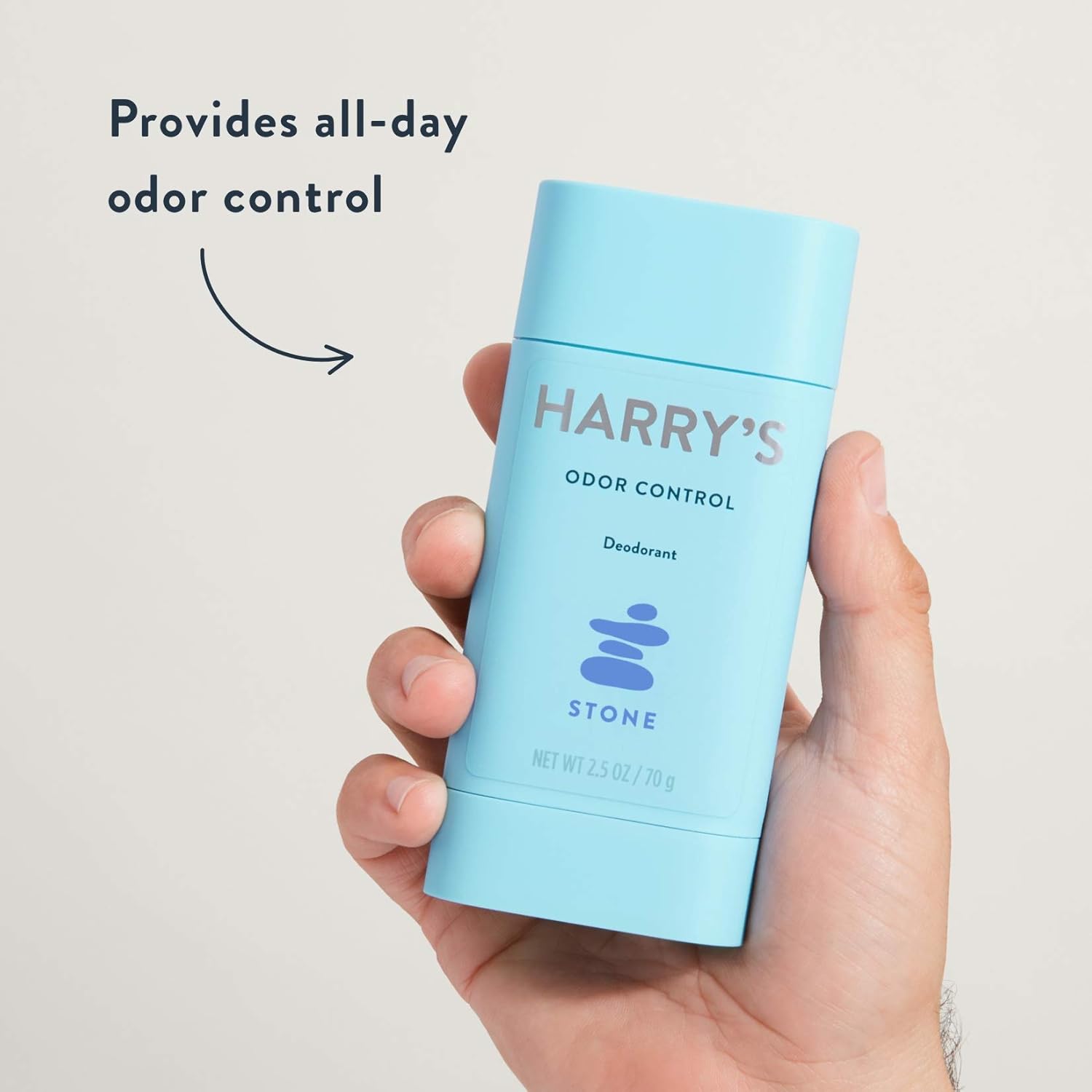Harry's Aluminum Free Deodorant for Men - Odor Control, Stone, Fig, Redwood Scent, 2.5 Oz, 3-Pack, Men Deodorant Aluminum Free - Image 4