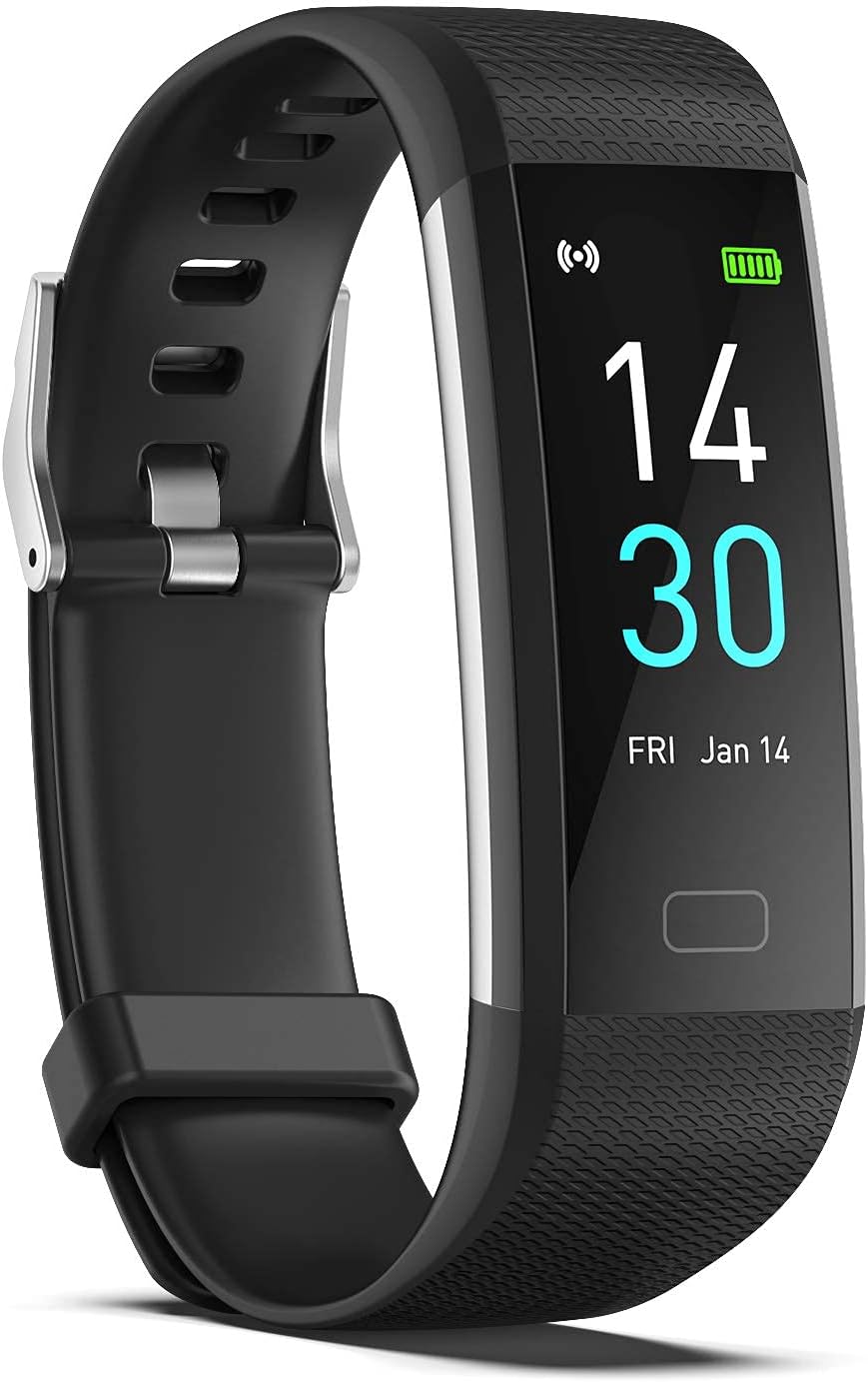 ENGERWALL Fitness Tracker with Step Counter/Calories/Stopwatch, Activity Tracker with Heart Rate Monitor, IP68, Health Tracker with Sleep Tracker, Smartwatch, Pedometer Watch for Women Men Kids - Image 2