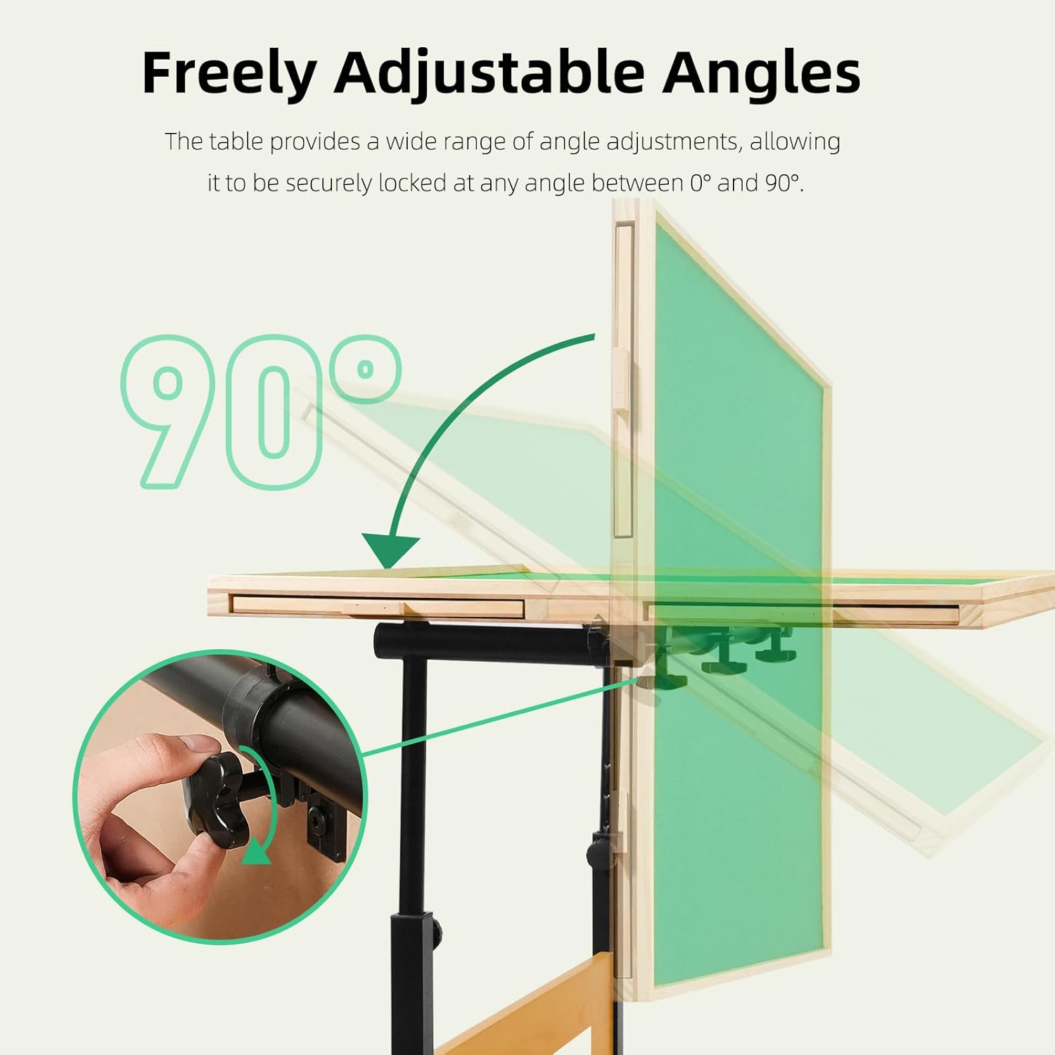 ALL4JIG Puzzle Table for Adults Gifts, Wooden Jigsaw Puzzle Table with 4 Drawers, Upgraded Stability & Optimized Lightweight Design, Puzzles for Adults 2000 Pieces - Image 5