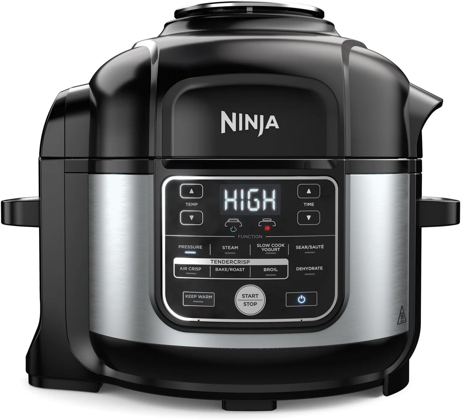 Ninja Foodi 10-in-1 Pro Pressure Cooker & Air Fryer, 6.5-Qt Multicooker with TenderCrisp Technology, Stainless Steel OS300, Nonstick, PTFE/PFOA-Free, Dishwasher Safe, Family Meals, Roast, Dehydrate - Image 2