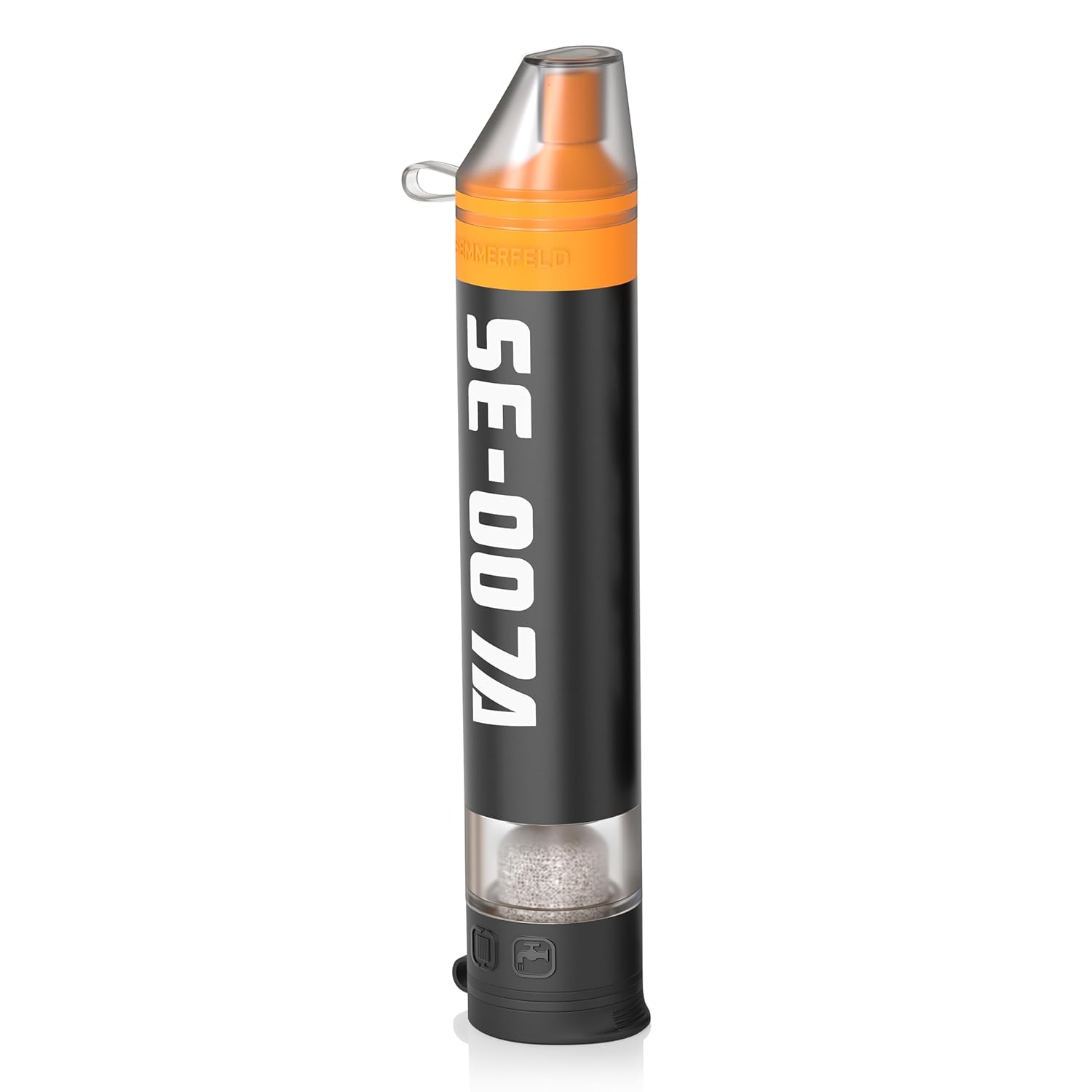 Personal Straw Water Filter to purify Water, Emergency Water Straws Portable Gear for Hiking, Camping, Travel, Fishing, Outing and Emergency Preparedness (1 Water Filter) - Image 2
