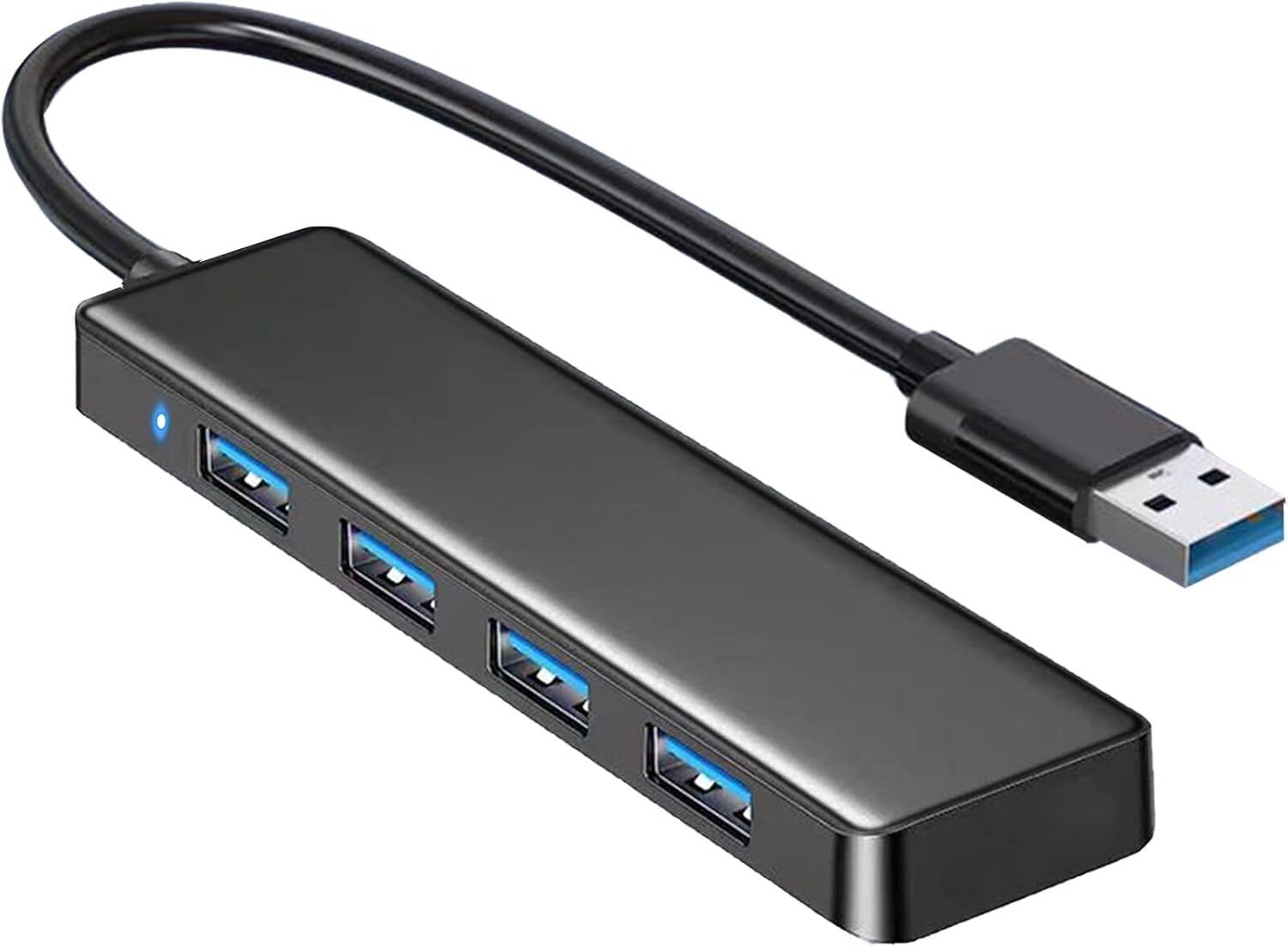 USB 3.0 Hub, VIENON 4-Port USB Hub USB Splitter USB Expander for Laptop, Xbox, Flash Drive, HDD, Console, Printer, Camera,Keyborad, Mouse(Not for Charging) - Image 2