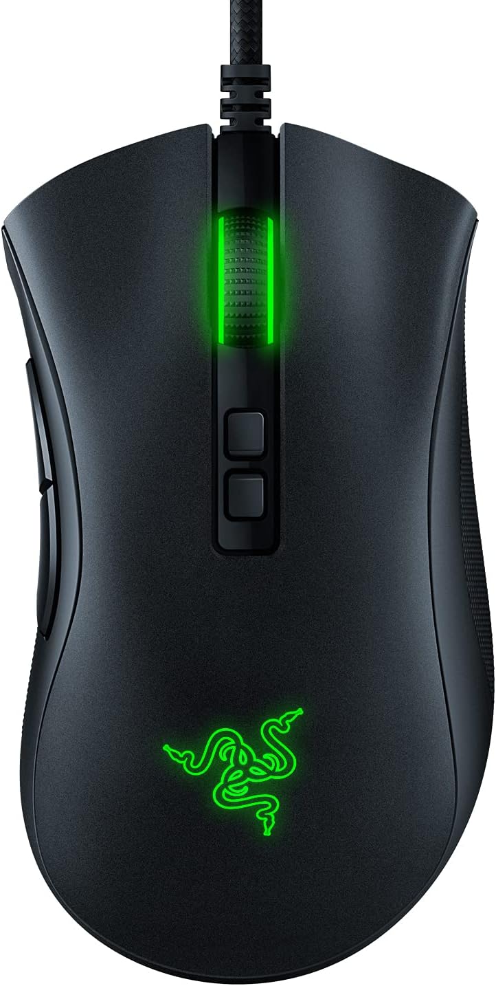 Razer DeathAdder v2 Ergonomic Wired Gaming Mouse Chroma RGB Lighting Programmable (Renewed) - Image 2