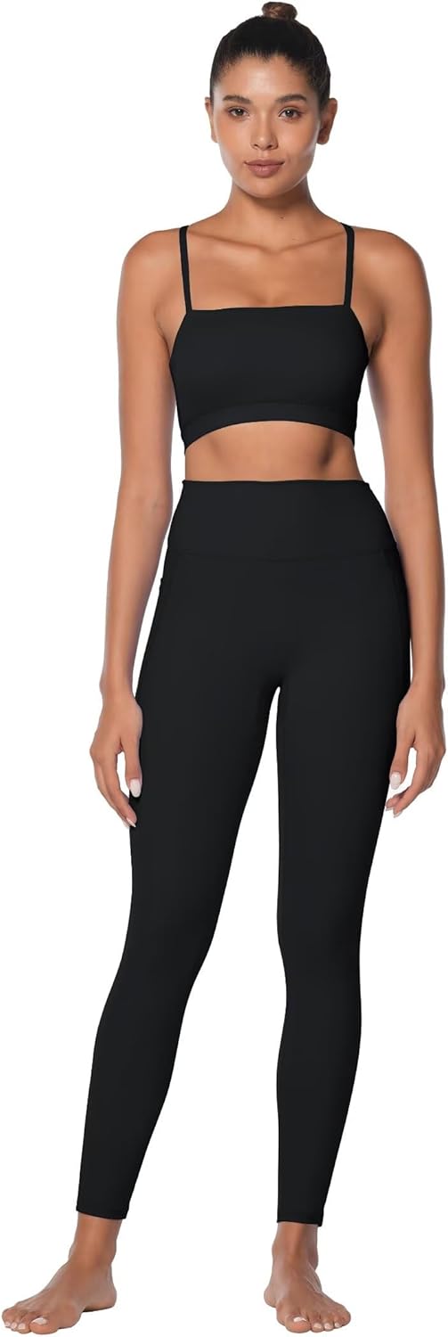 Sunzel Nunaked Workout Leggings for Women, Tummy Control Compression Workout Gym Yoga Pants, No Front Seam & High Waist - Image 7