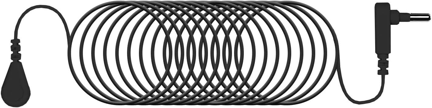 hooga Grounding Cord, Earth Connected 15 Foot High Continuity Cord for Grounding Mat, Snap Connect. Fits Most Popular Brands. Use with Grounding Mats, Pads, Sheets, Blankets, Pillow Cases, Clothing. - Image 5