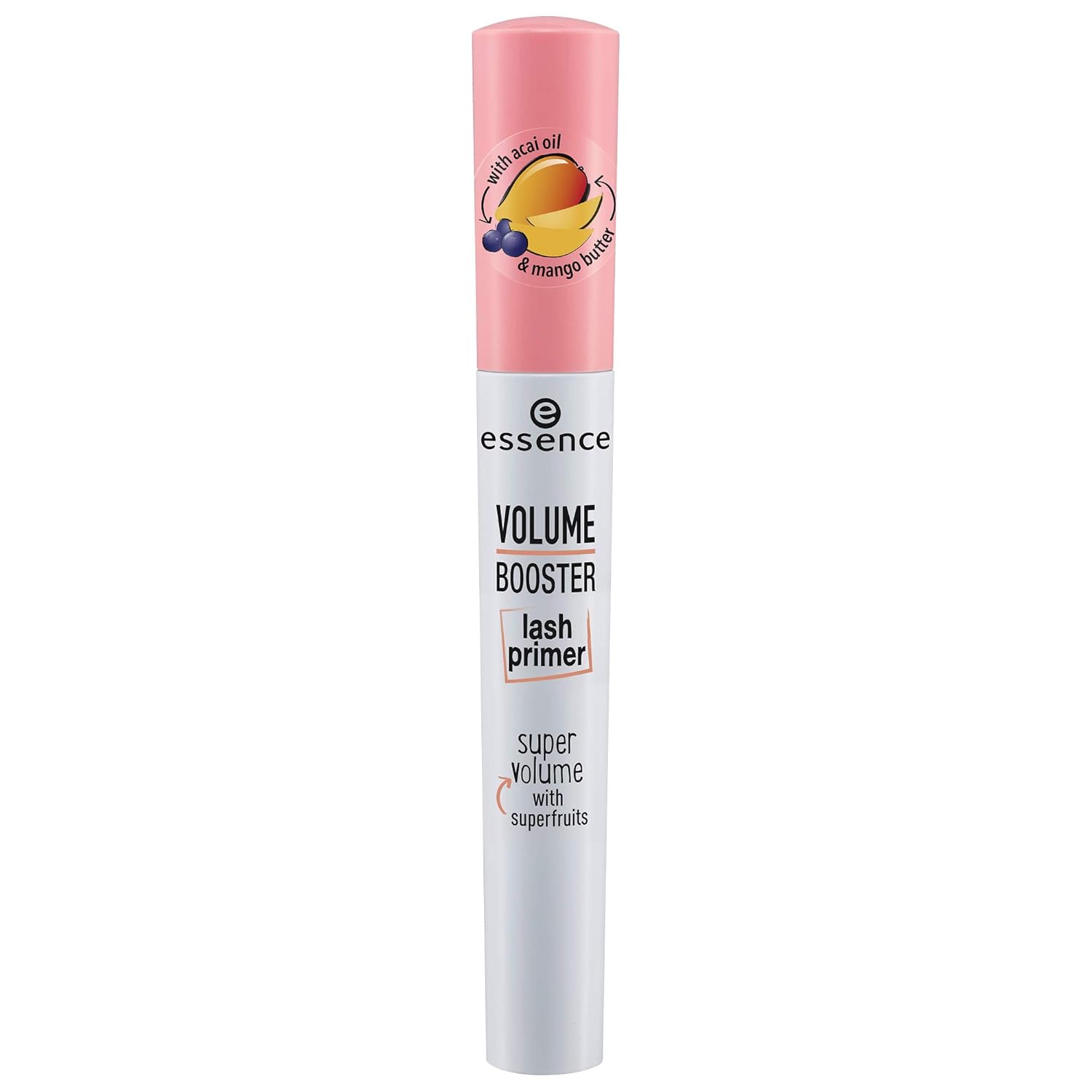 essence | Volume Booster Lash Primer Mascara | Infused with Mango Butter and Acai Oil for Nurtured Lashes | Conditioning Mascara Primer | White | Vegan | Paraben & Cruelty Free (Pack of 1) - Image 2