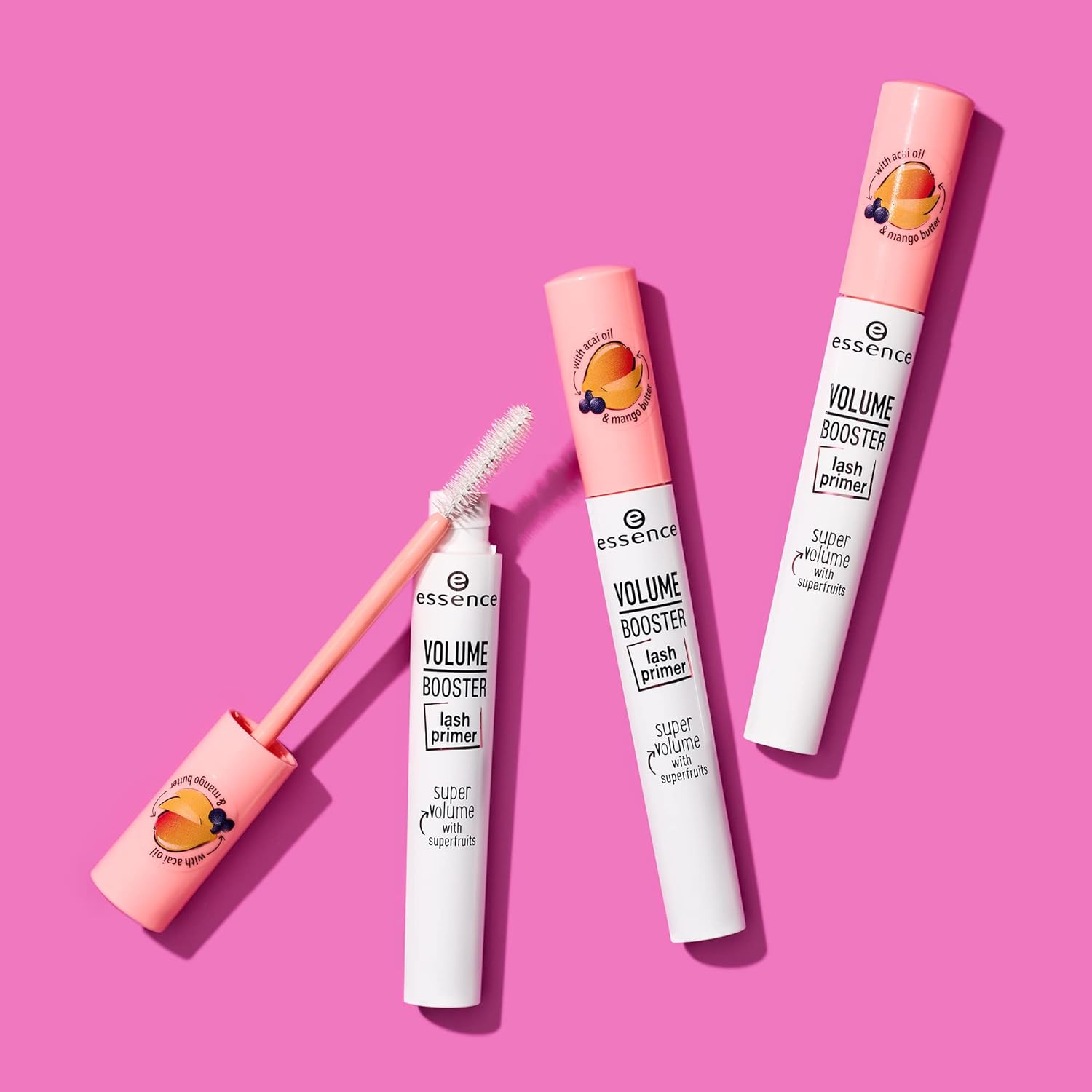 essence | Volume Booster Lash Primer Mascara | Infused with Mango Butter and Acai Oil for Nurtured Lashes | Conditioning Mascara Primer | White | Vegan | Paraben & Cruelty Free (Pack of 1) - Image 7
