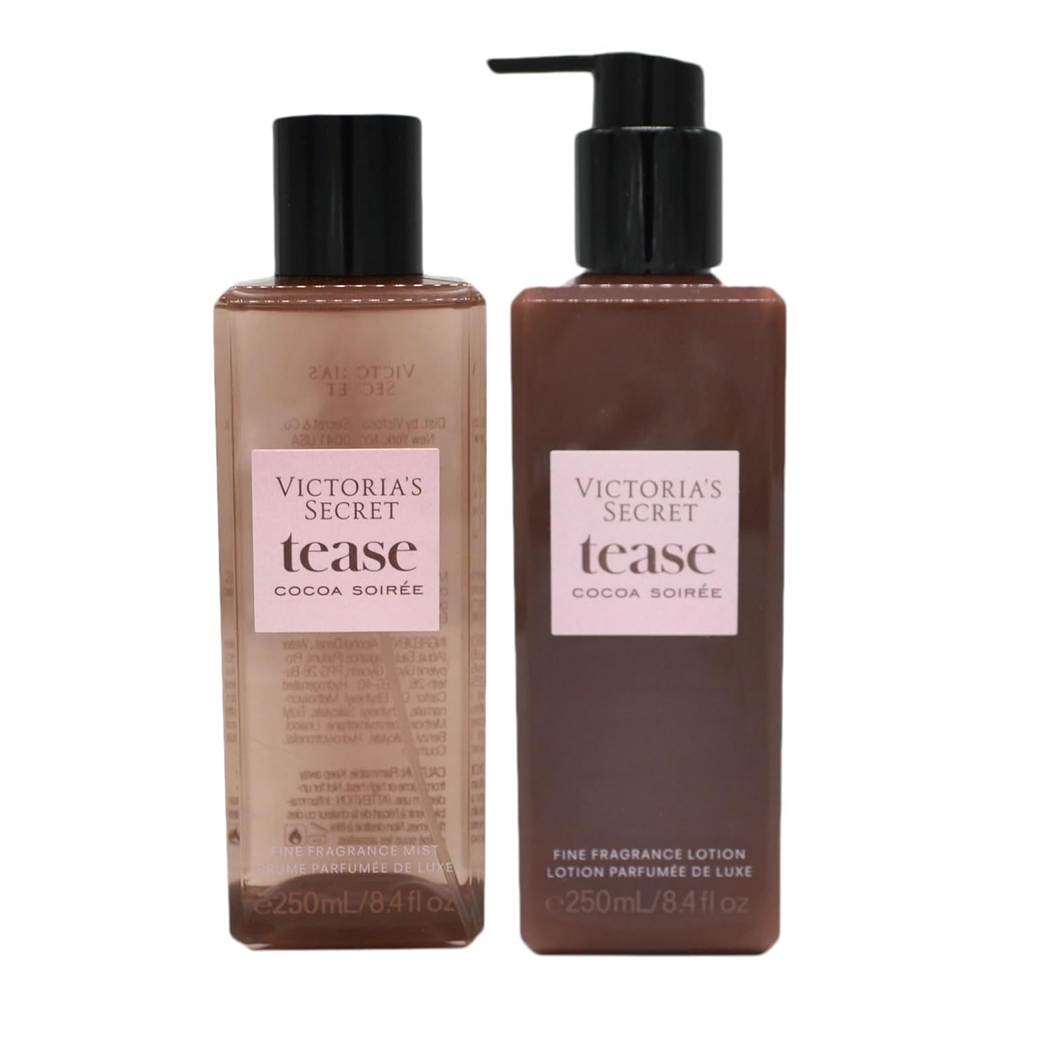 Victoria's Secret Tease Cocoa Soirée Fine Fragrance Mist & Lotion Set - Image 2