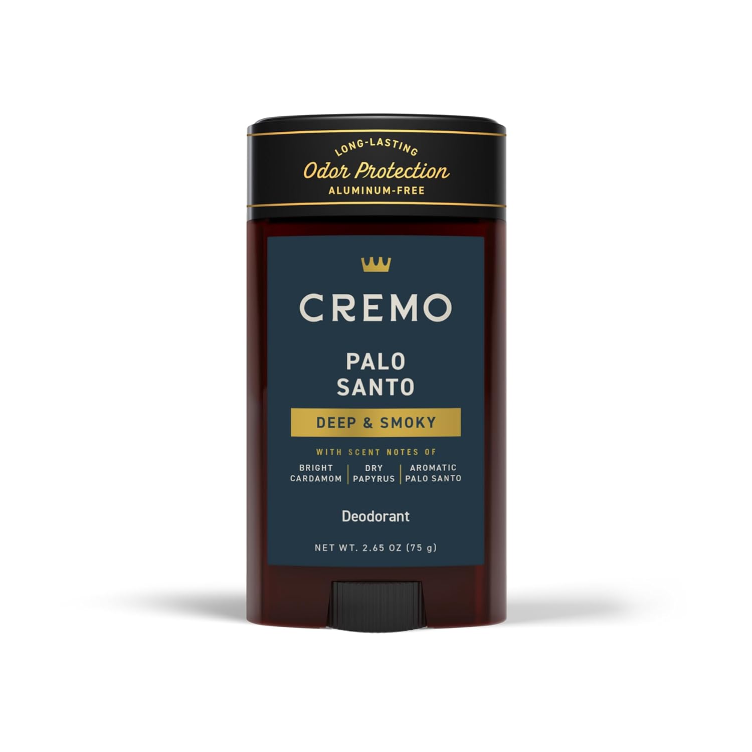Cremo Palo Santo Aluminum Free Deodorant for Men, 48-hour Long Lasting Odor Protection, 2.65oz - Image 2