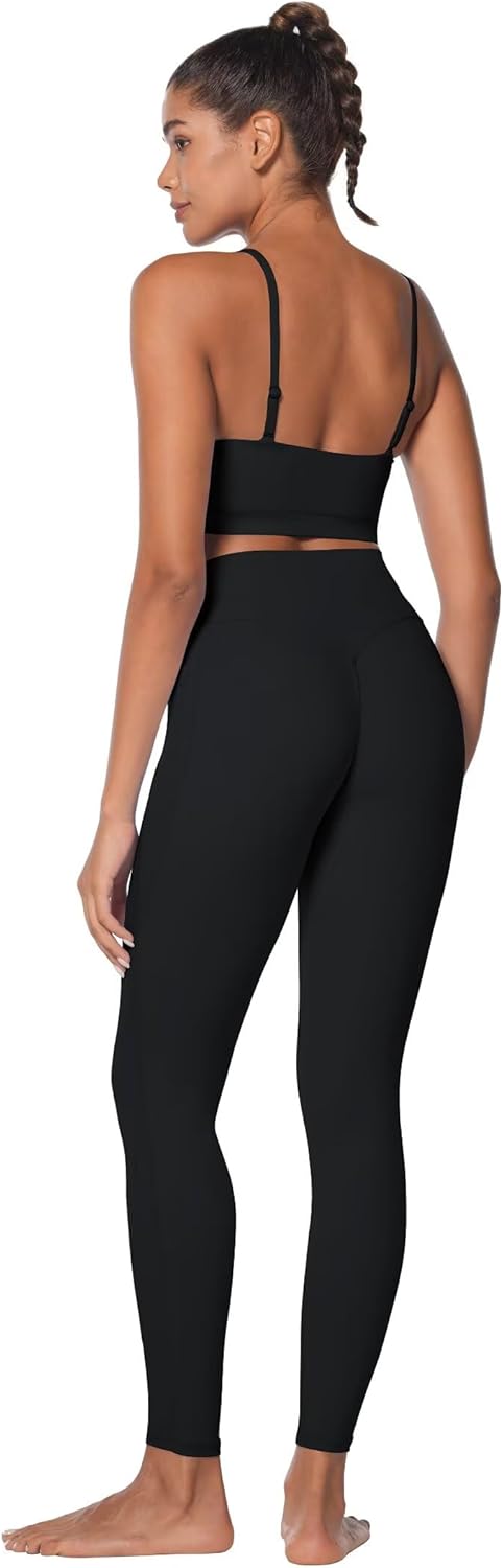 Sunzel Nunaked Workout Leggings for Women, Tummy Control Compression Workout Gym Yoga Pants, No Front Seam & High Waist - Image 6