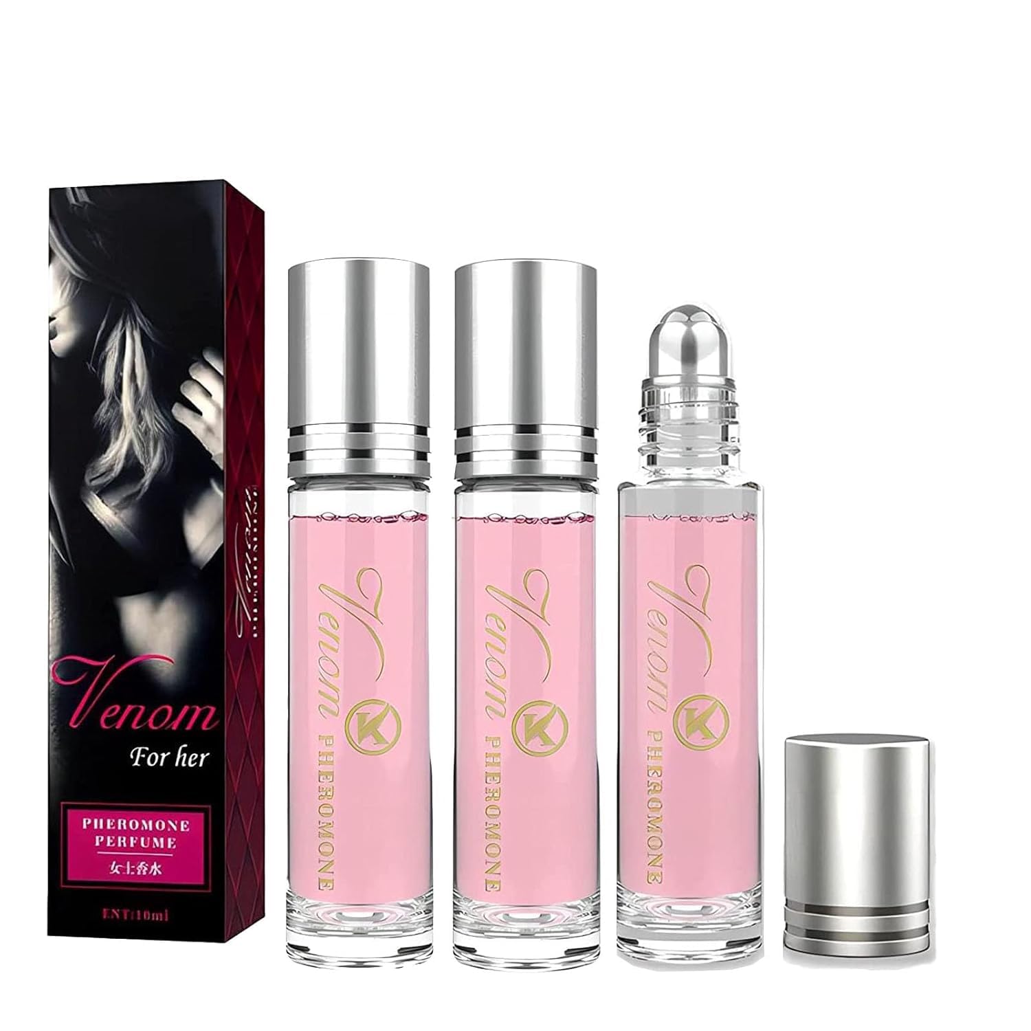 3Pcs Phero Perfume, Pheromones Perfumes for Women, Ferromont Perfume for Women - Image 2