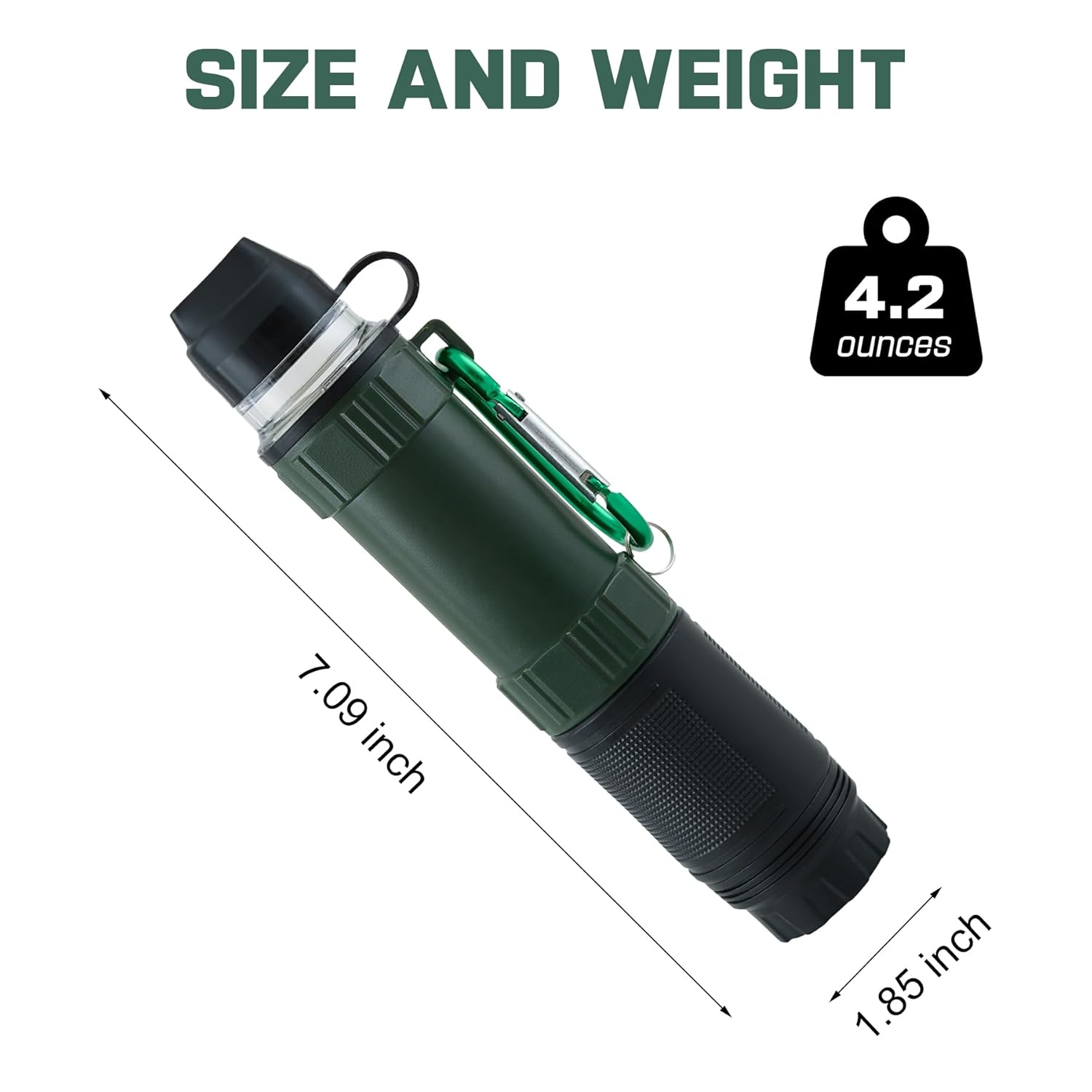 Water Filter Straw Outdoor Portable Personal Water Filter Straw Water Purifier Survival Gear and Equipment for Hiking Camping Travel and Emergency - Image 3