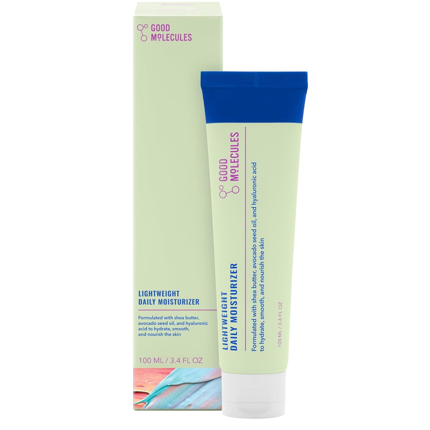 Good Molecules Lightweight Daily Moisturizer - Hydrating Facial Lotion with Avocado Oil and Shea Butter and Antioxidants - Anti-aging Skincare for Face - Image 2
