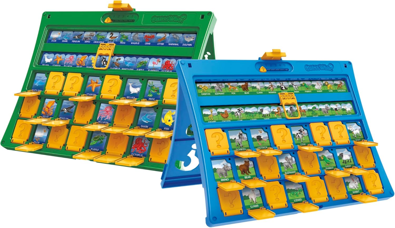 Hasbro Gaming Guess Who? Animal Friends Game | 2 Double-Sided Animal Sheets | 2-Player Board Games for Kids | Back to School Gifts | Ages 6+ (Amazon Exclusive) - Image 4