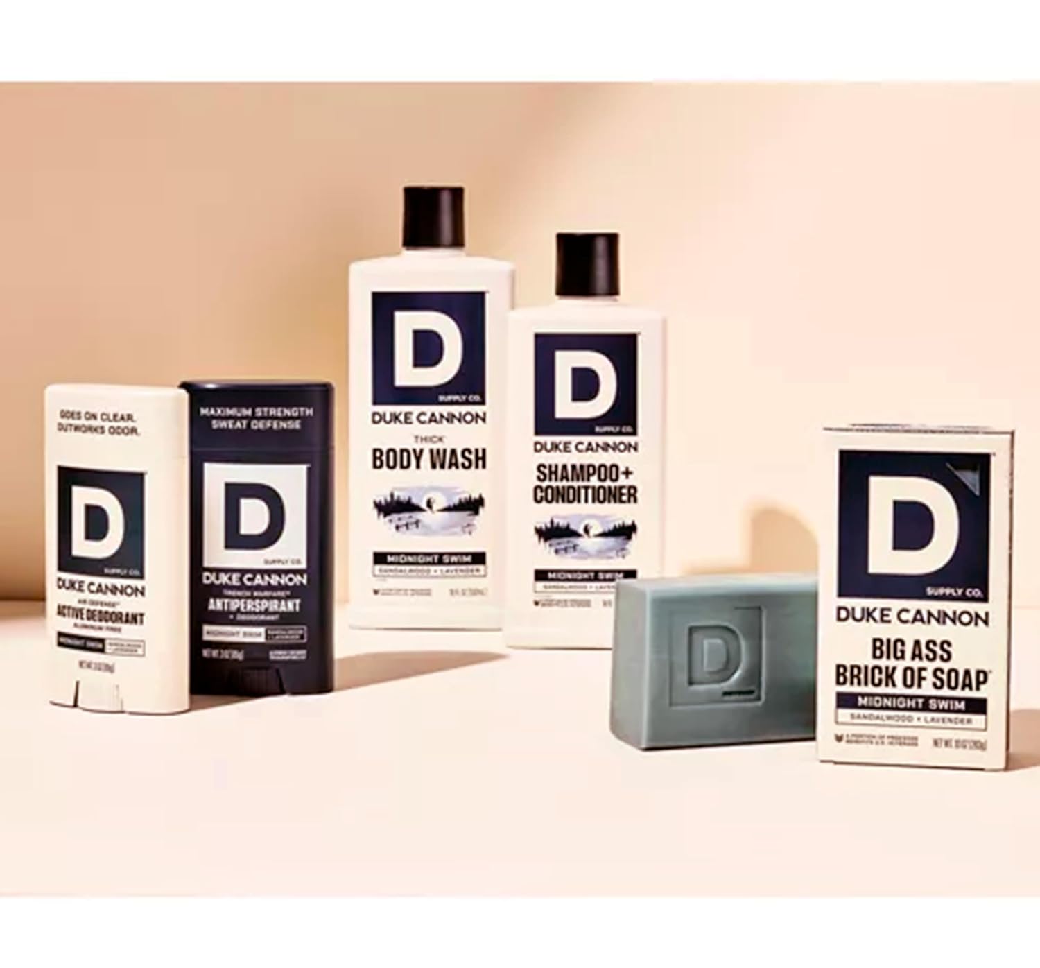 Duke Cannon Supply Co. Air Defense Active Aluminum-Free Deodorant Stick for Men - Midnight Swim - 3oz - Pack Of 01 - Image 5