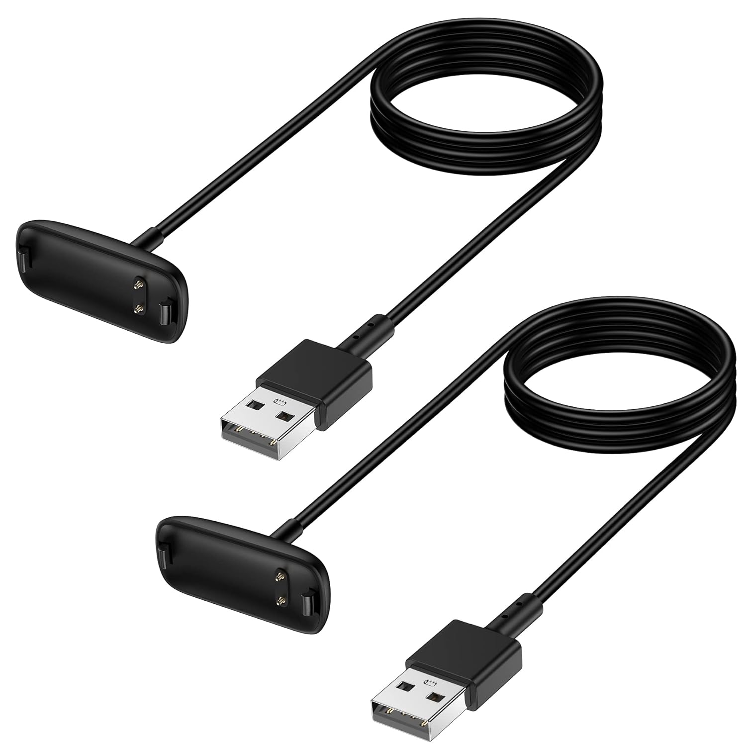 Charger Cable Replacement for Fitbit Inspire 3 (2 Pack/3.3Ft) - Image 2