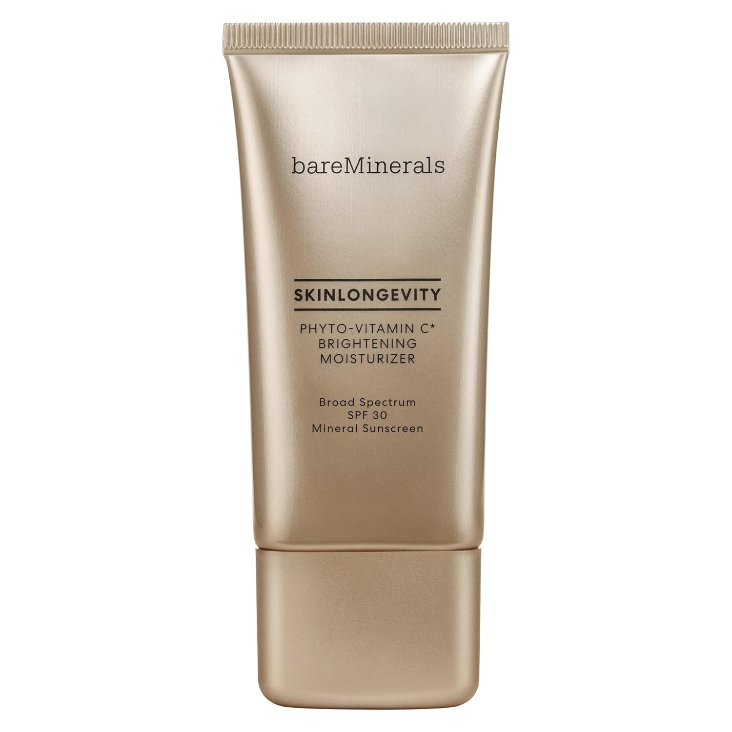 bareMinerals Skinlongevity Phyto-Vitamin C Brightening Moisturizer Mineral SPF 30, Brightening Daily Face Moisturizer + Neck Cream - Image 2