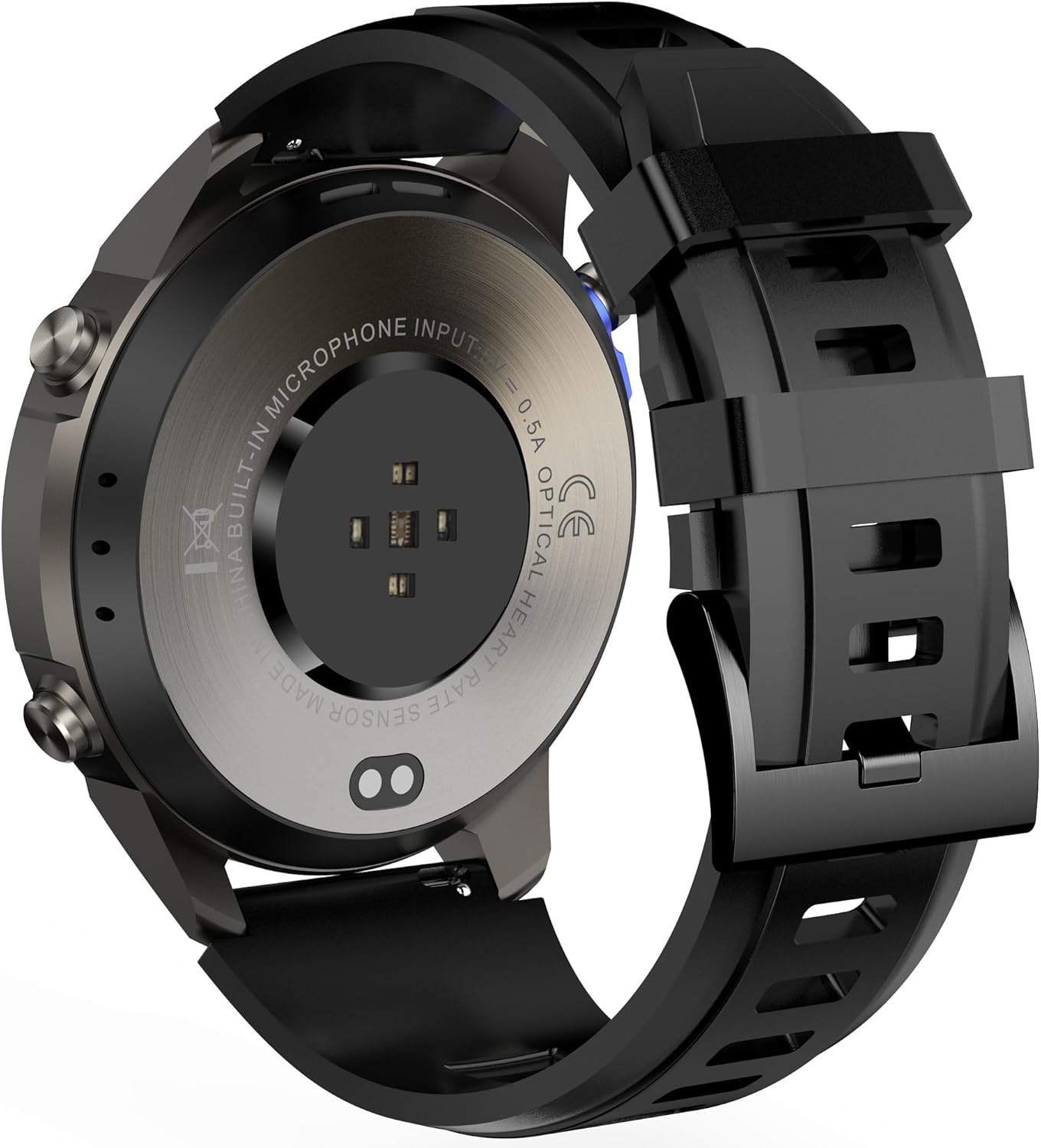 Military Smart Watch for Men GPS 6 Satellite Positioning Compass 164 Feet Water-Resistant for Swimming 500mAh Battery Make Answer Call Rugged Metal Body Smartwatch 1.43" AMOLED Always On Display Watch - Image 15