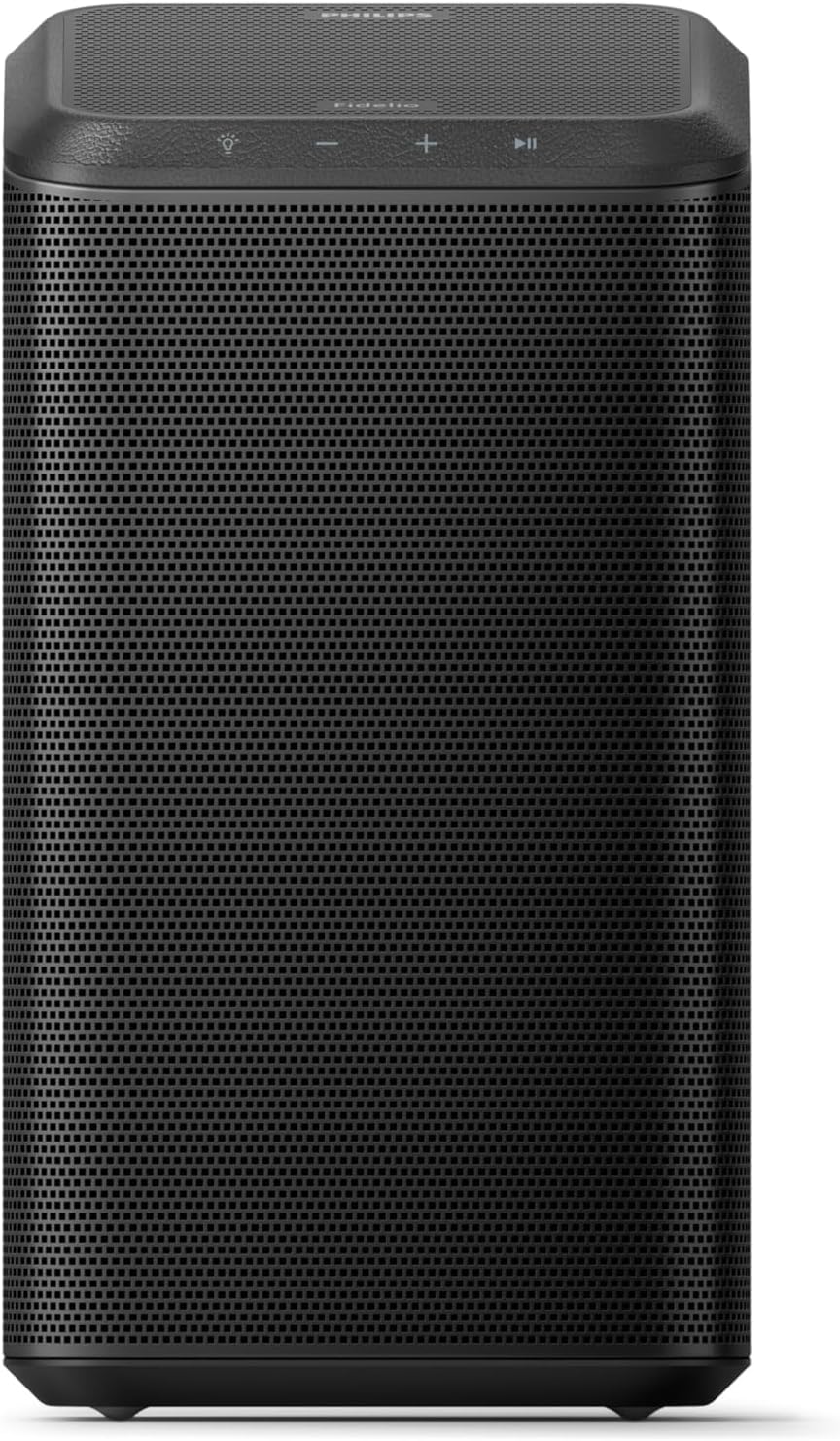 PHILIPS Fidelio TAFS1 Bluetooth Speaker System - 60 W RMS - Alexa, Google Assistant, Siri Supported - Black - Image 2