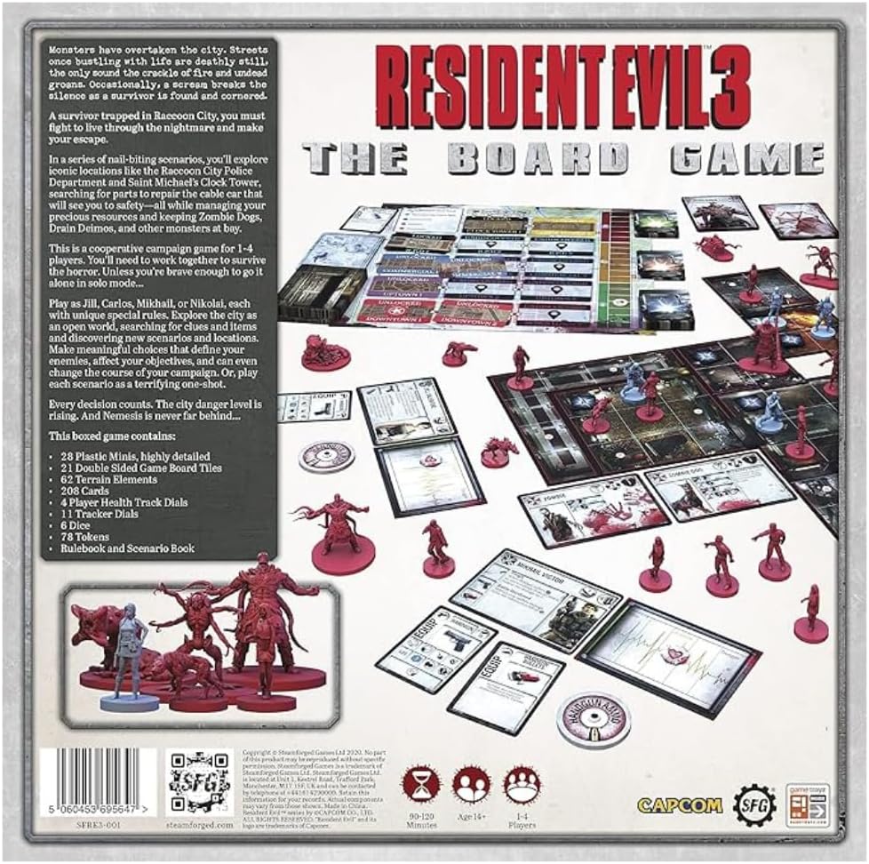 Resident Evil 3 The Board Game: Core Game - Image 4