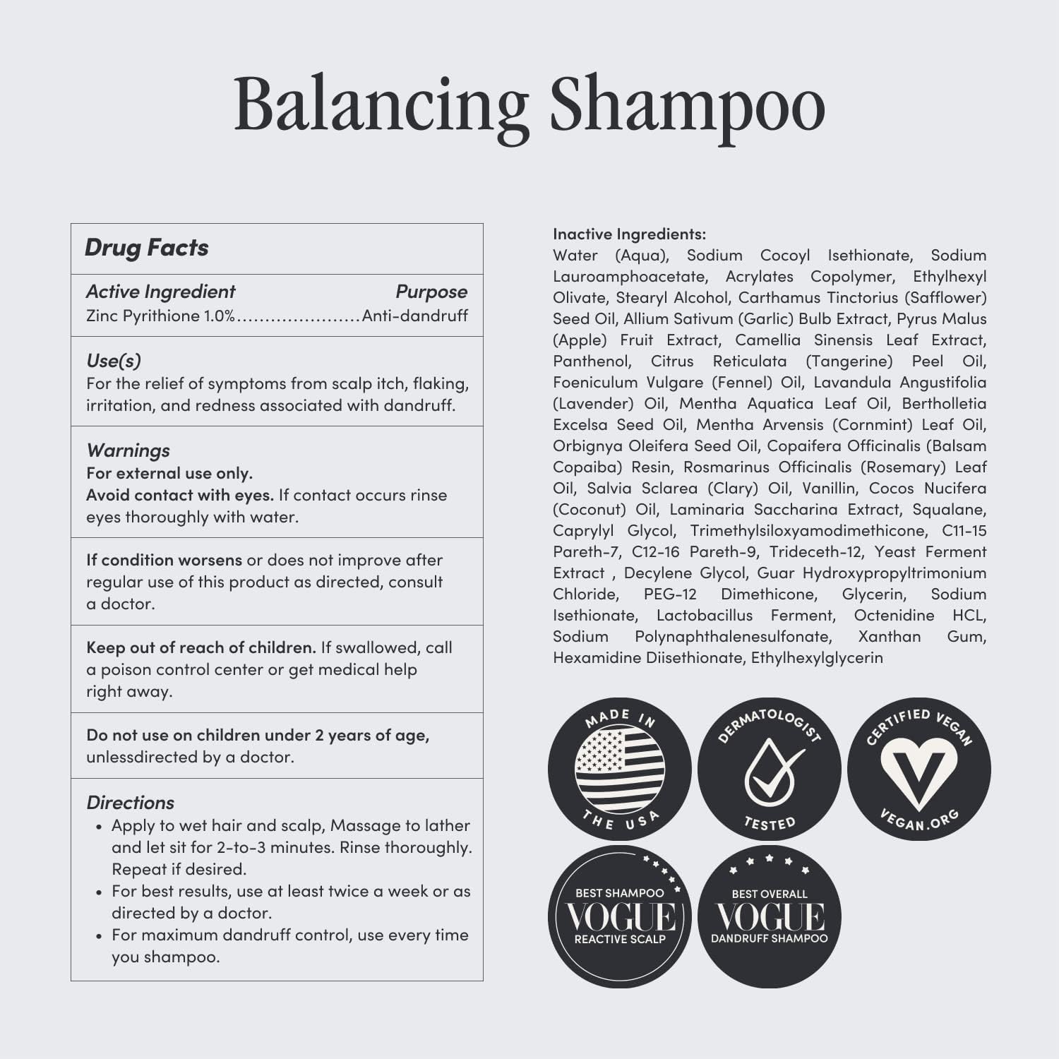 Jupiter Dandruff Shampoo with Serum Duo, Relieves Itchy, Dry, Flaky Scalp, Color-Safe, & Sulfate-Free, Vegan, Both with Zinc, Vitamin B5, Green Tea, Spot Treatment with Niacinamide & Aloe Vera - Image 8