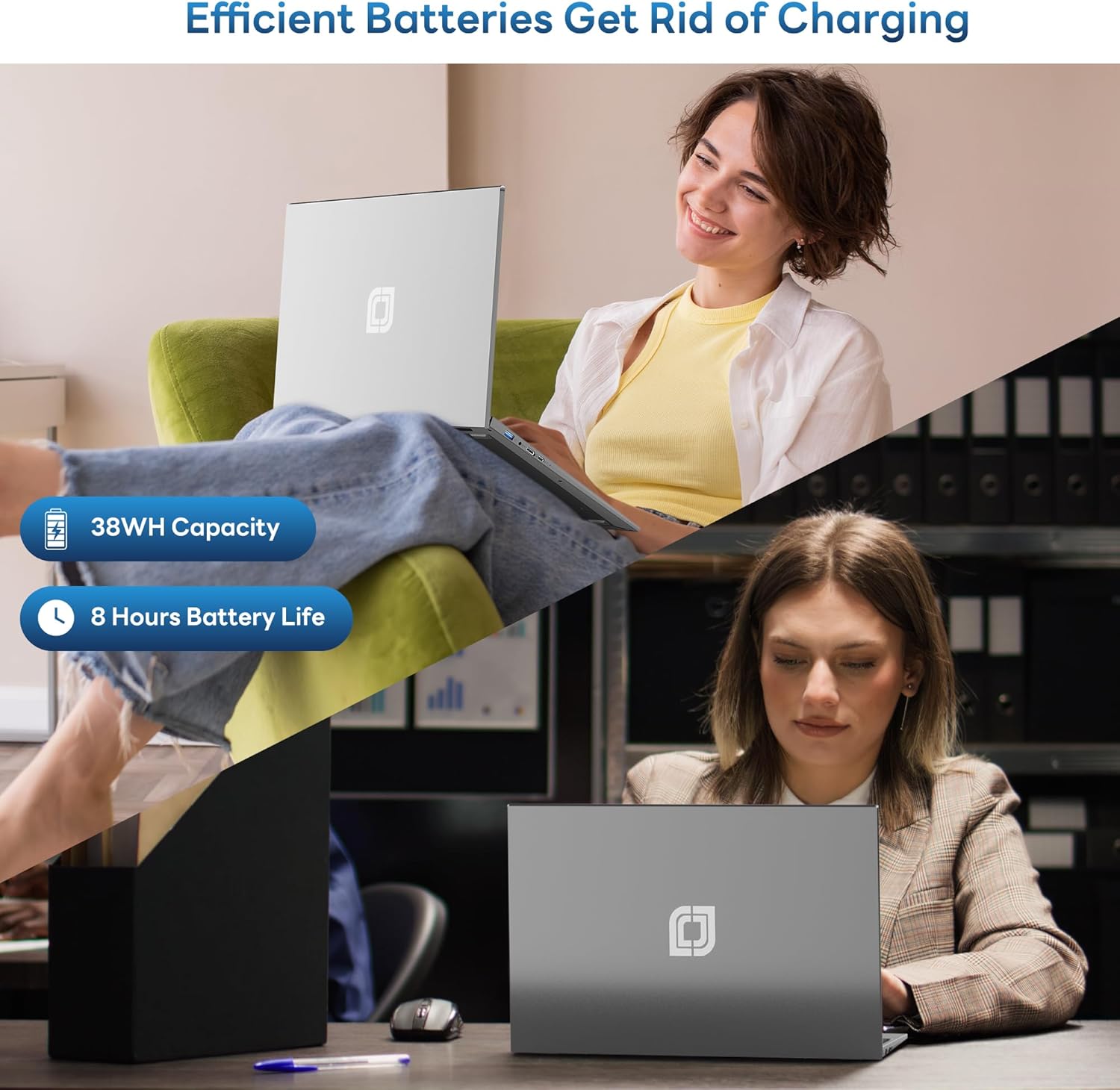 jumper Laptop, Office 365, 16GB RAM 1152GB Storage, 16 Inch Laptops, Laptop Computer with FHD Display(1920x1200), N95 CPU(Up to 3.4GHz), 38WH Battery, 2.4G+5G WiFi, BT4.0, 2 Speakers, Numeric Keypad. - Image 7