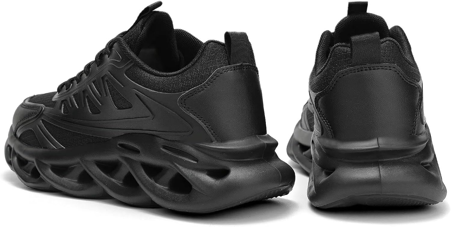 Men's Road-Running-Shoes Walking Fashion Athletic Sneakers Working Gym Comfort Lightweight Mesh Soft Sole Shoes - Image 6