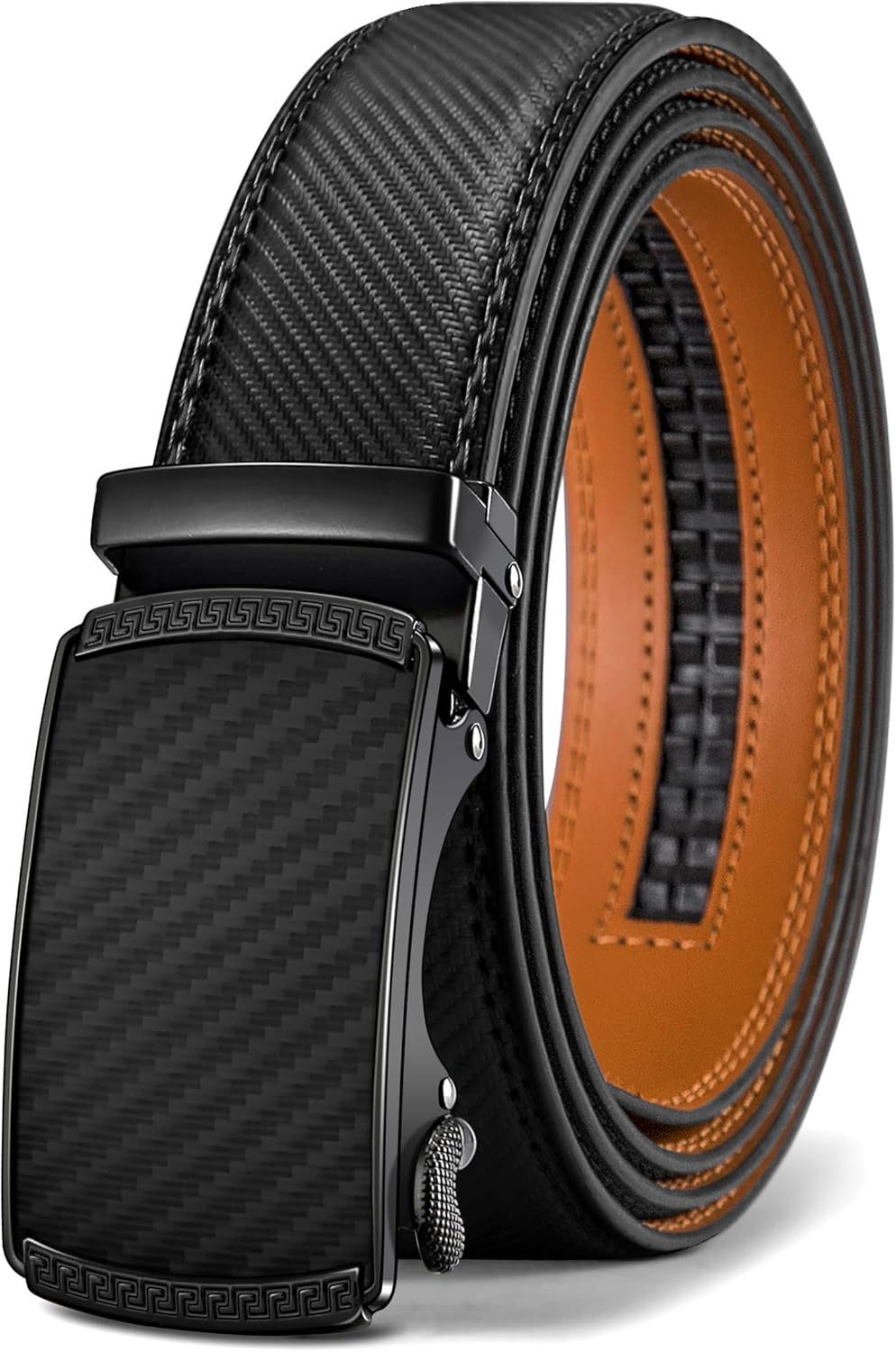 BULLIANT Men's Belt,Slide Ratchet Belt For Gift Men Dress Pant Shirt Oxfords,Trim To Fit - Image 2