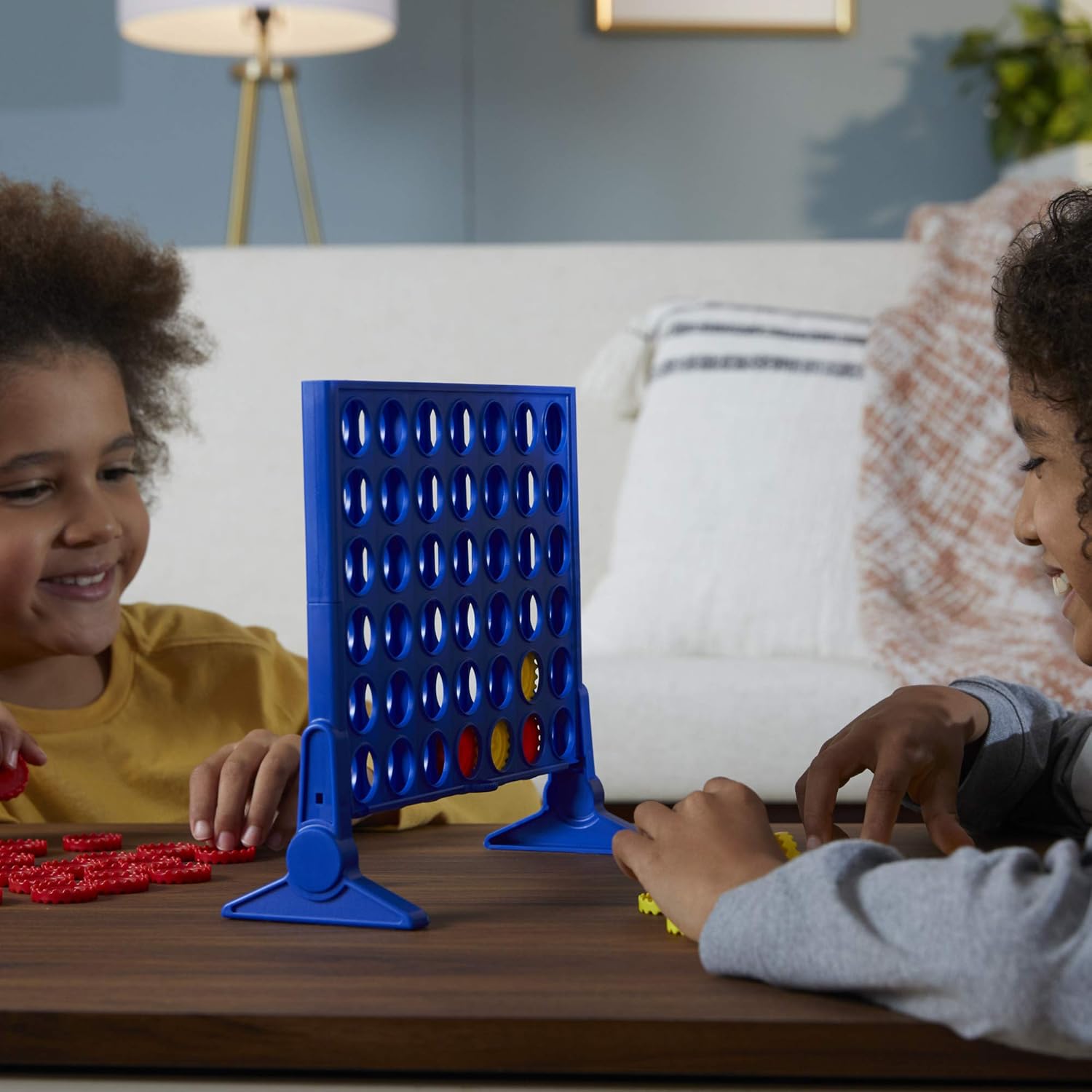 Hasbro Gaming Connect 4 Classic Grid,4 in a Row Game,Strategy Board Games for Kids,2 Player .for Family and Kids,Ages 6 and Up - Image 12
