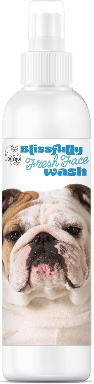 The Blissful Dog Blissfully Fresh Face Wash - Cleans Facial Folds and Wrinkles, 4-Ounce, Bulldog - Image 2
