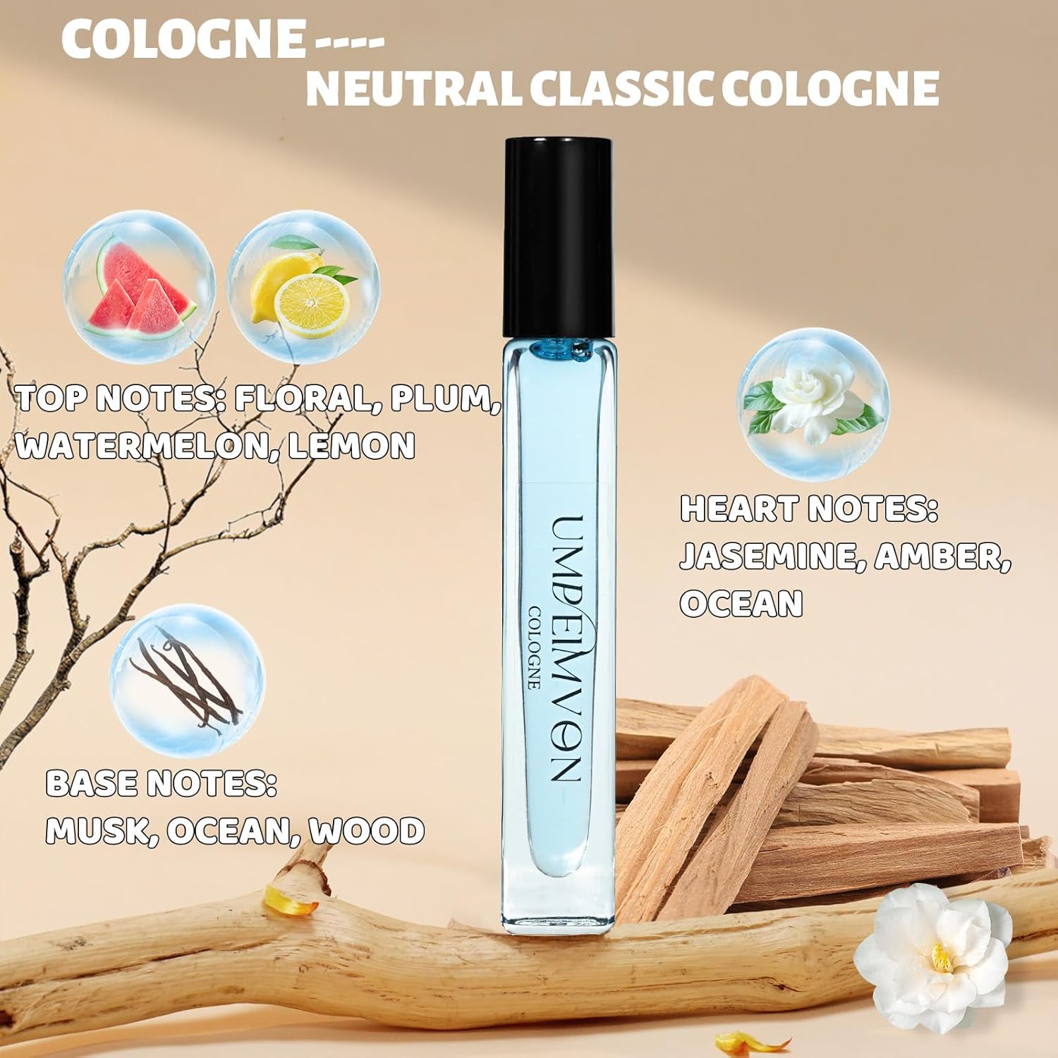 Roll On Perfume Oils for Women, Body Oil Perfume Long Lasting, Enhanced Scents Pheromone Perfume Gift, Travel Size 0.33 fl.oz - Image 4