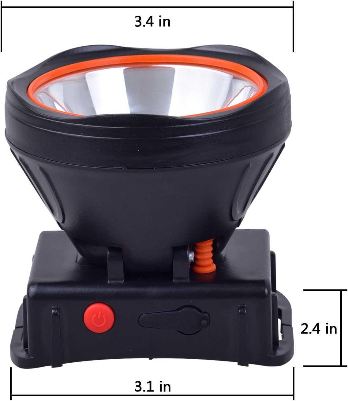 Super Bright LED Rechargeable Headlamp Flashlight Torch HeadLamp for Mining Camping Hiking Fishing - Image 6