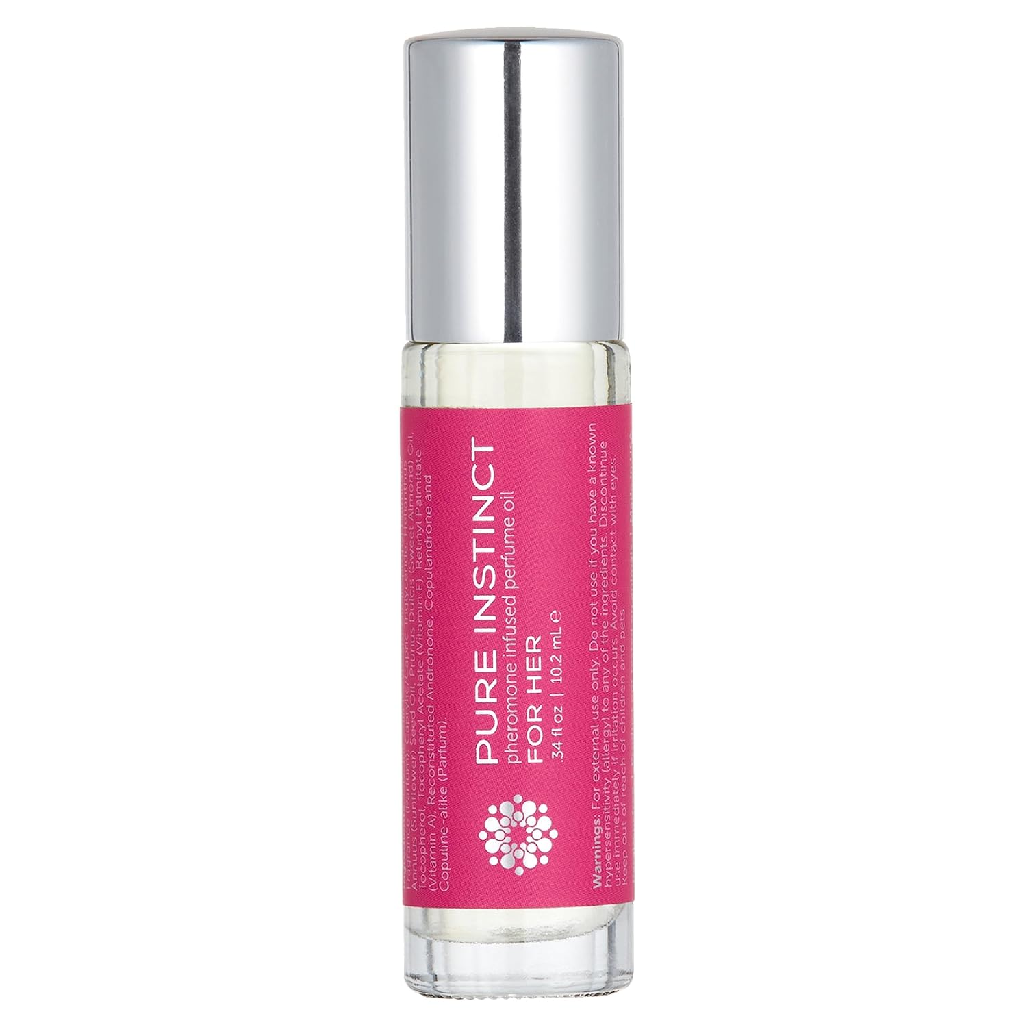 Pure Instinct Roll-On - The Original Pheromone Infused Essential Oil Perfume Cologne - TSA Ready (For Her - Women) - Image 2