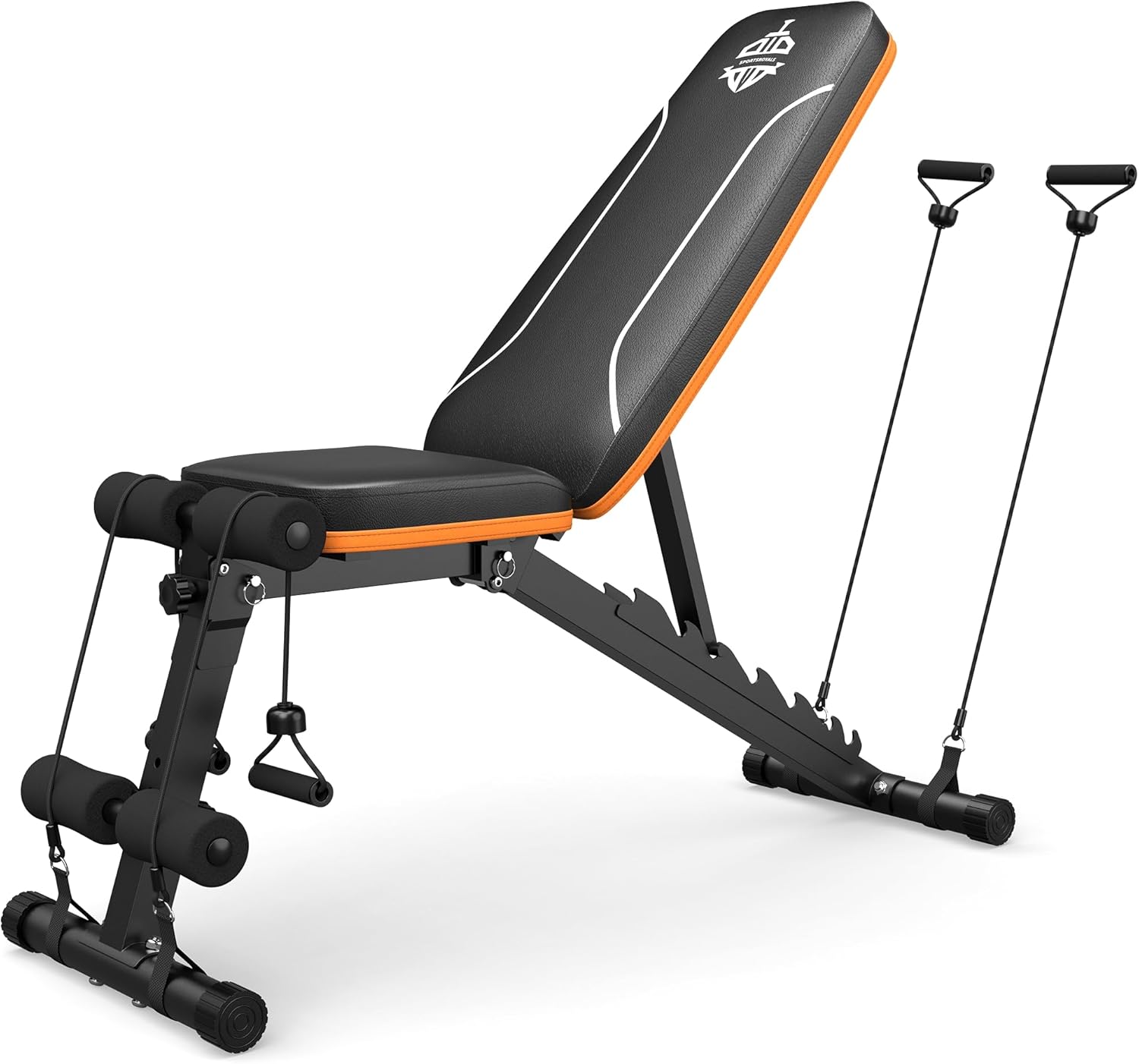 Sportsroyals Workout Bench, Adjustable Weight Bench for Home Gym, 750LBS Weight Capacity for Full Body Workout - Image 2